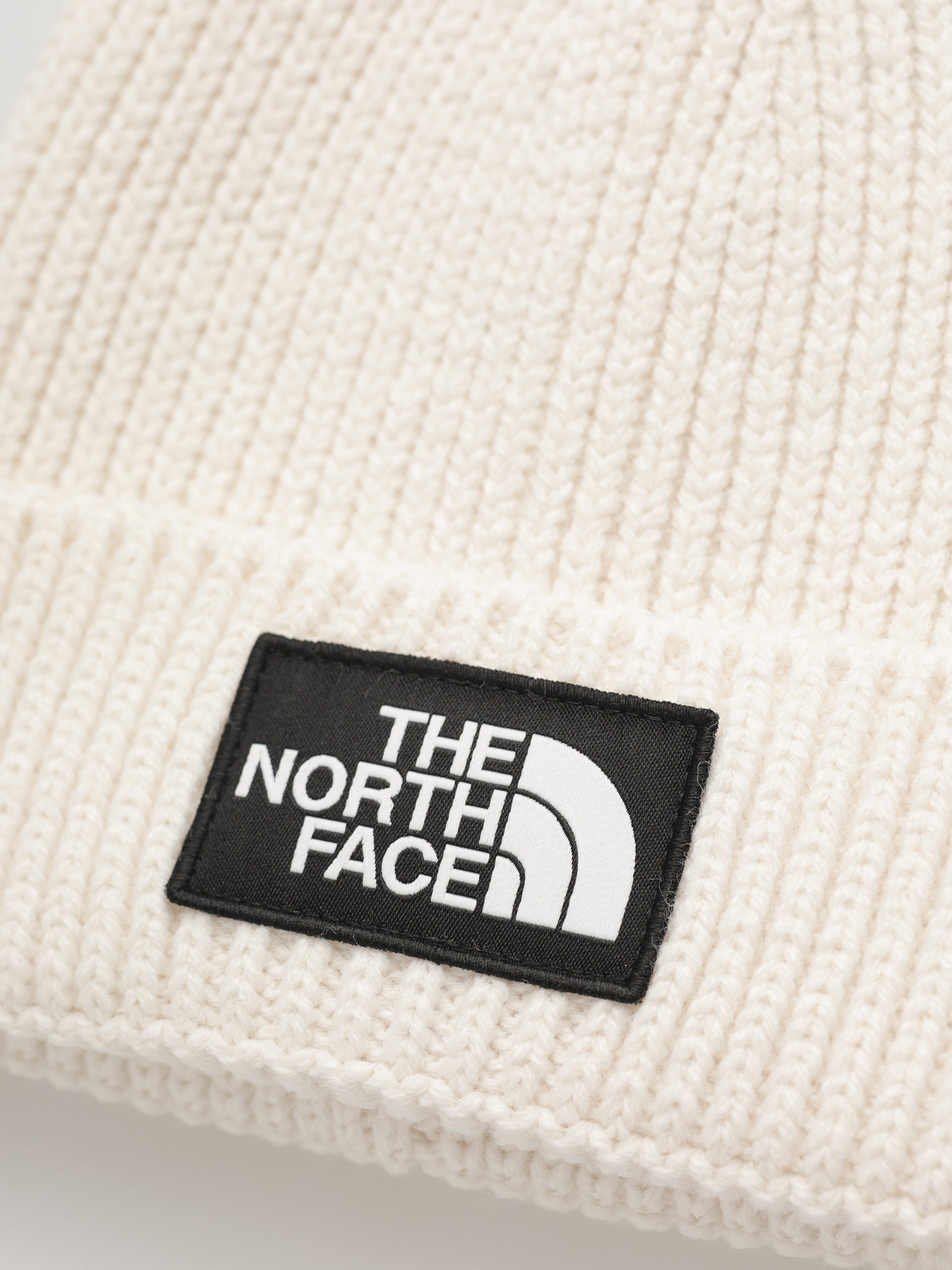 Căciulă The North Face Tnf Logo Box (white dune)
