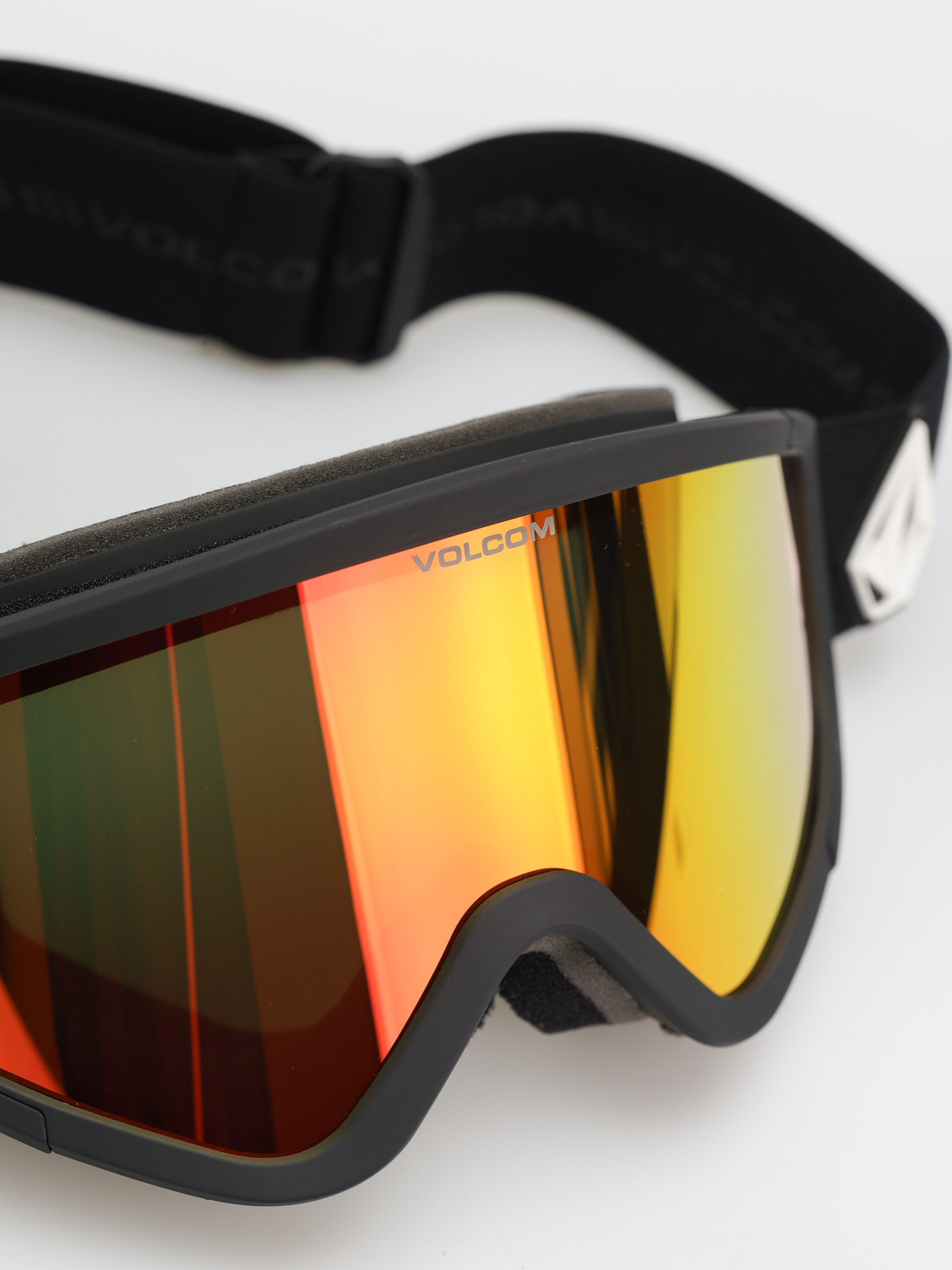Ochelari pentru snowboard Volcom Attunga (matte black/red chrome+bl yellow)