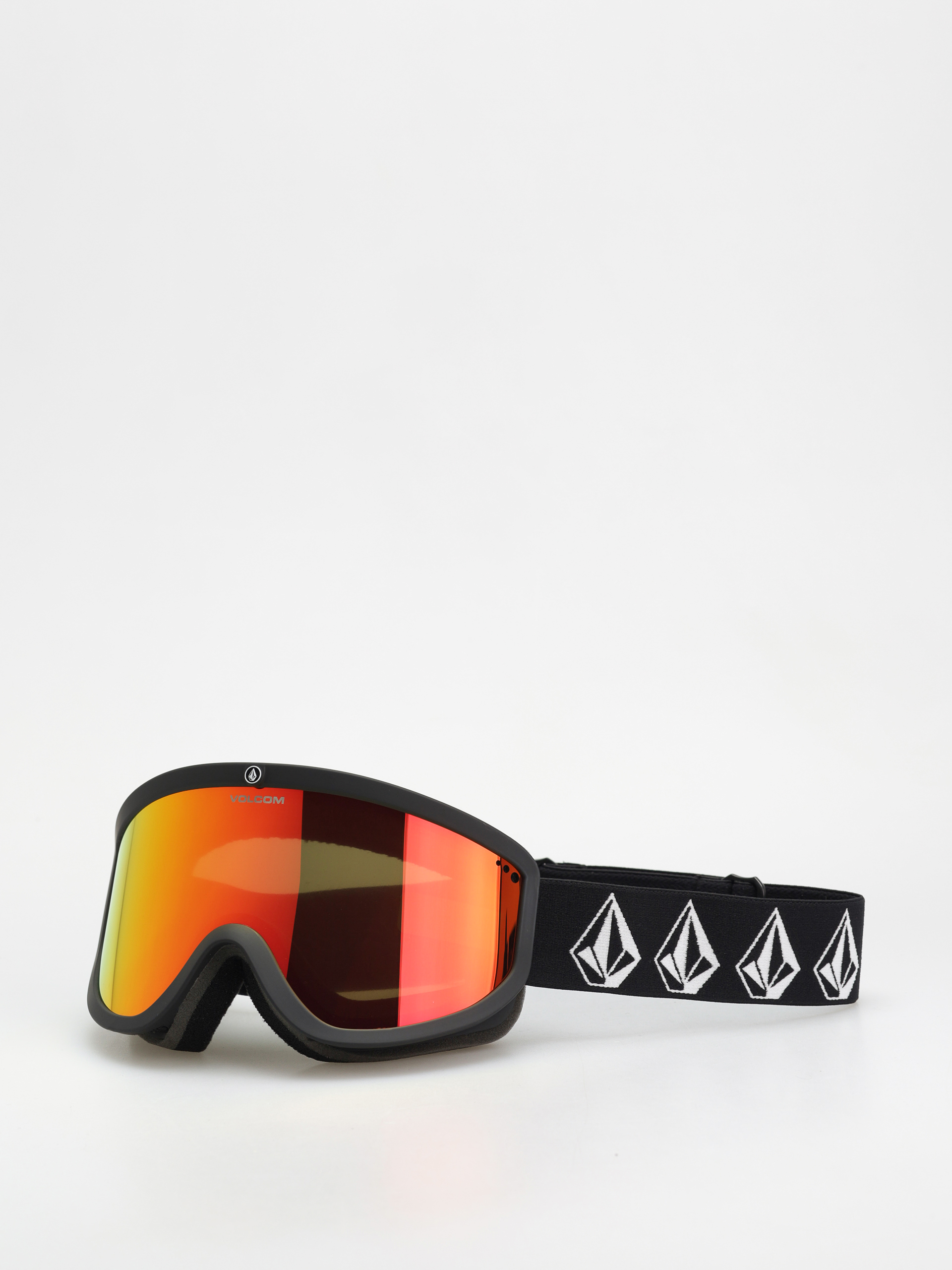 Ochelari pentru snowboard Volcom Footprints (matte black stone/red chrome+bl yellow)