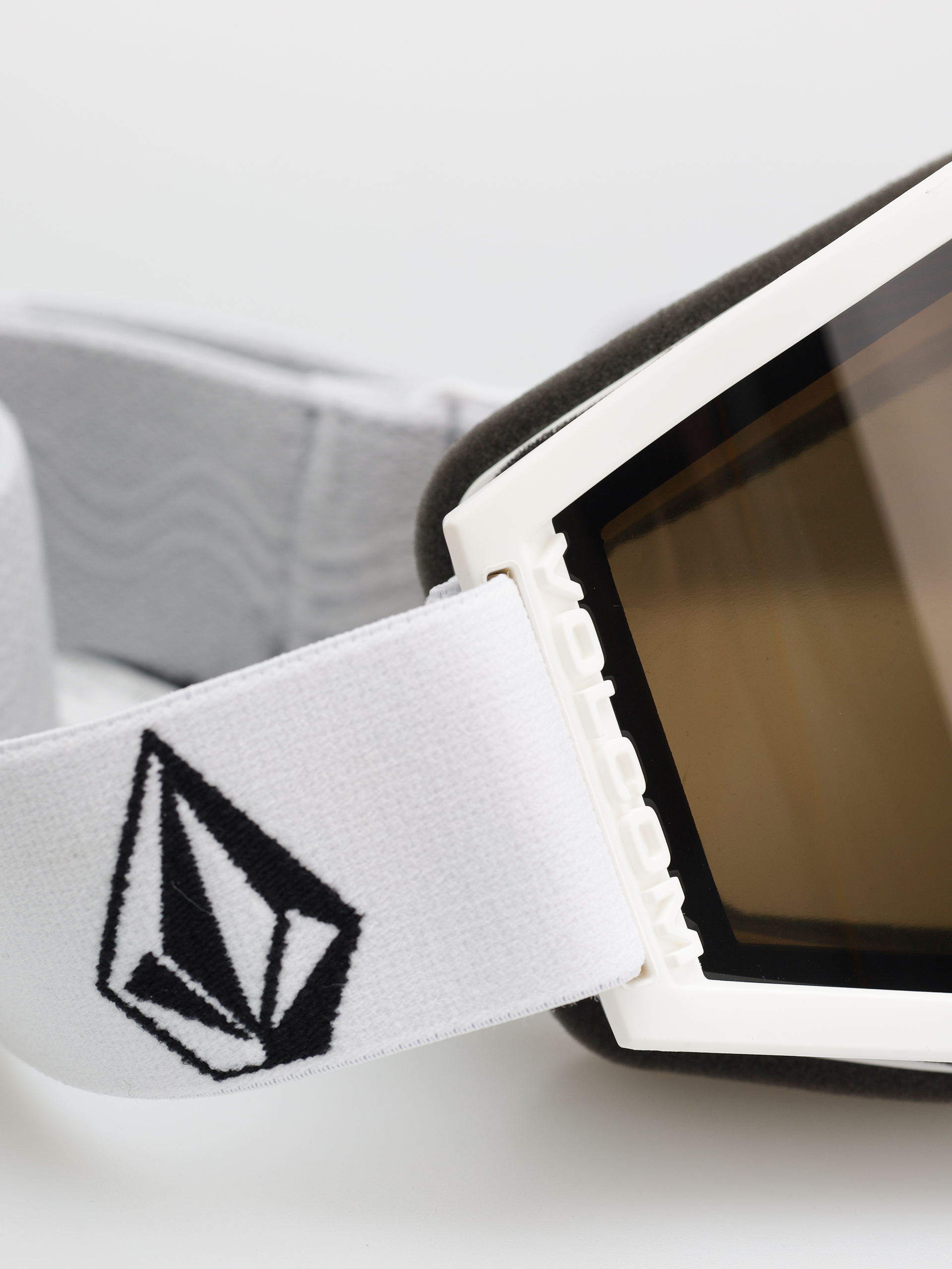 Ochelari pentru snowboard Volcom Hijinx (matte white/light bronze)