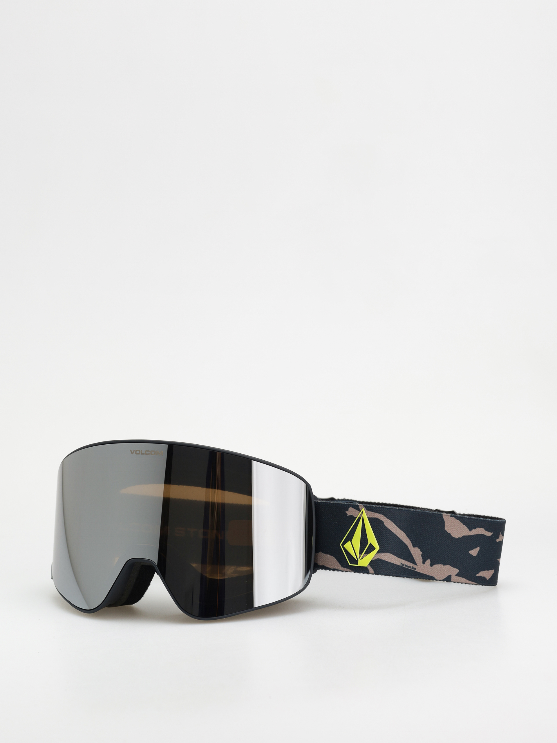 Ochelari pentru snowboard Volcom Odyssey (camo/silver chrome+bl yellow)