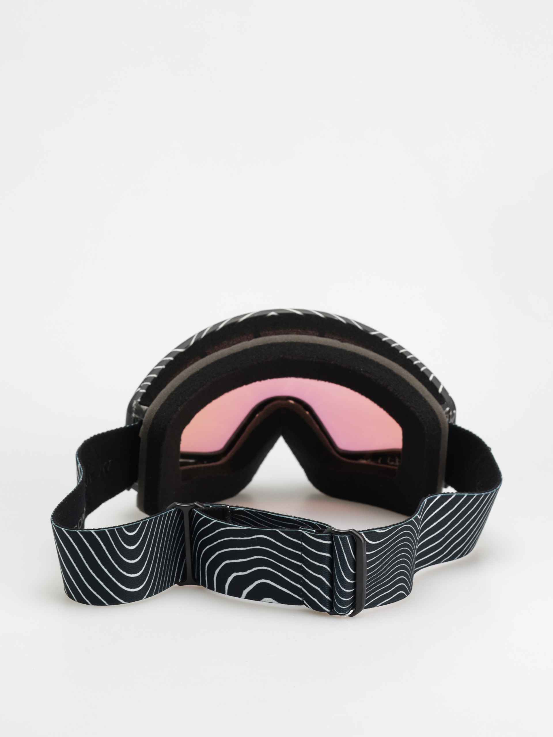 Ochelari pentru snowboard Volcom Yae (op art/gold chrome+bl rose)