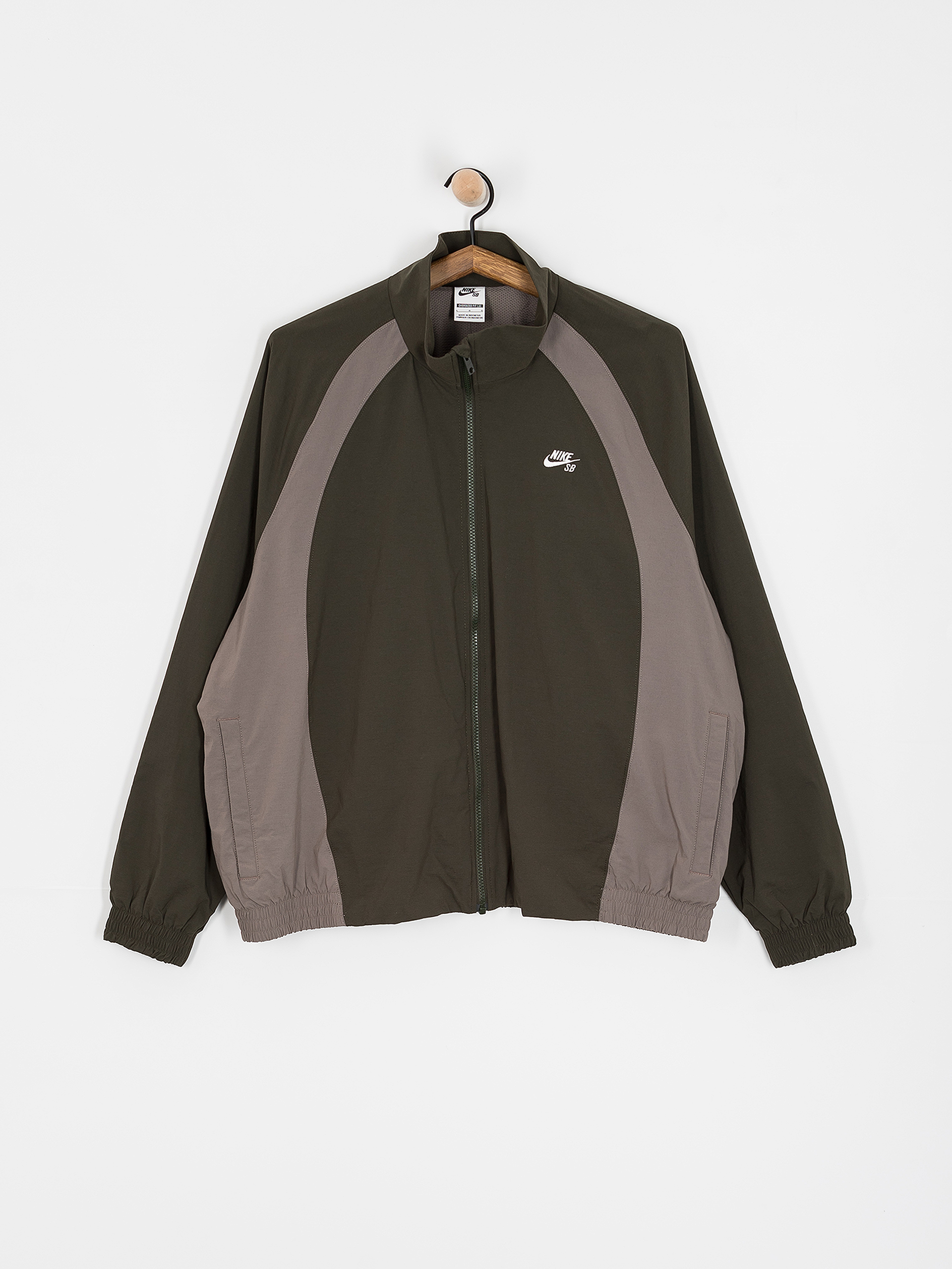 Geacă Nike SB Df Fz Wvn (sequoia/cave stone/white)