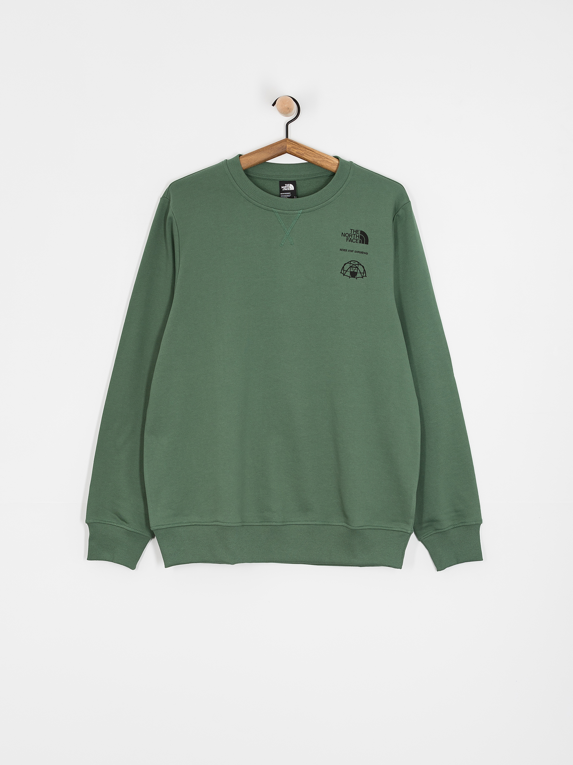 Hanorac The North Face Outdoor Graphic (duck green)