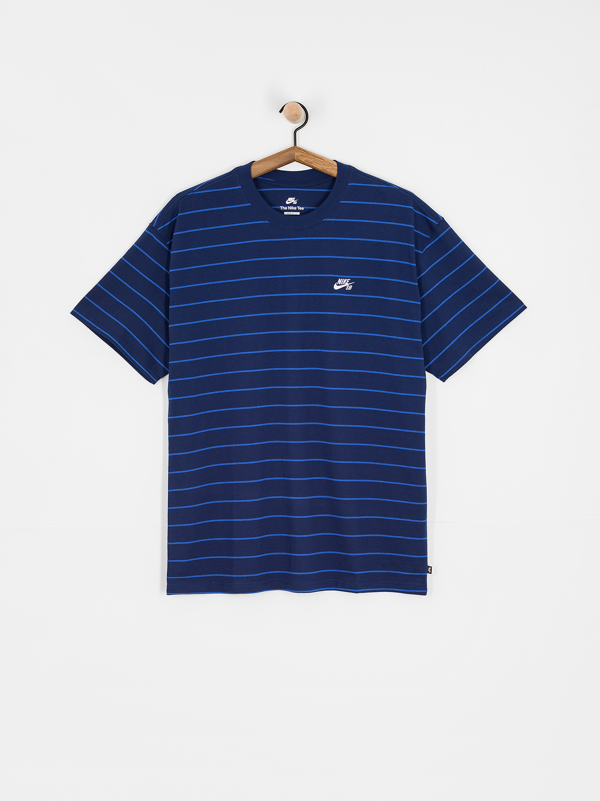 Tricou Nike SB Stripe (blue void)