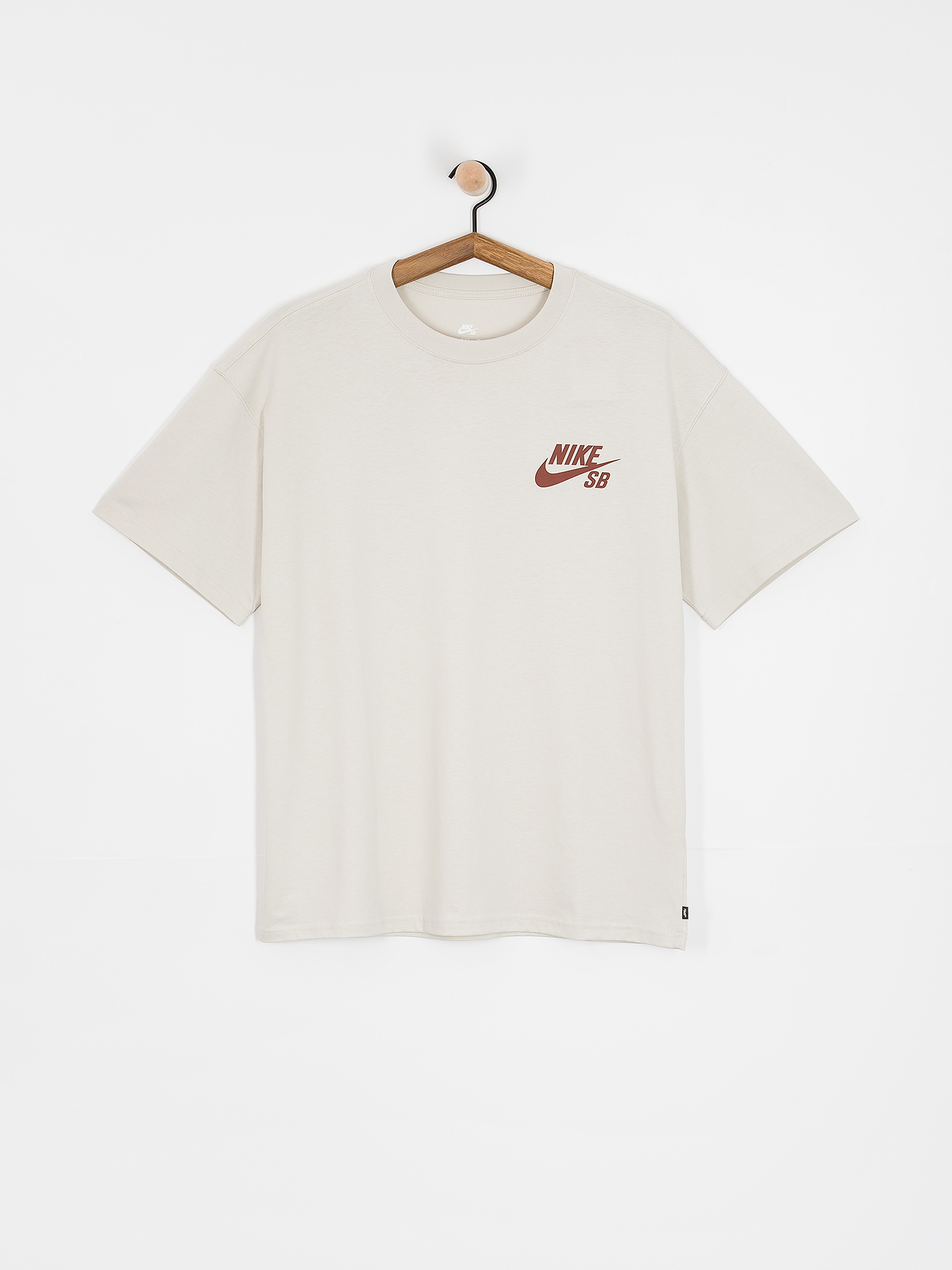 Tricou Nike SB Logo LBR (light bone)