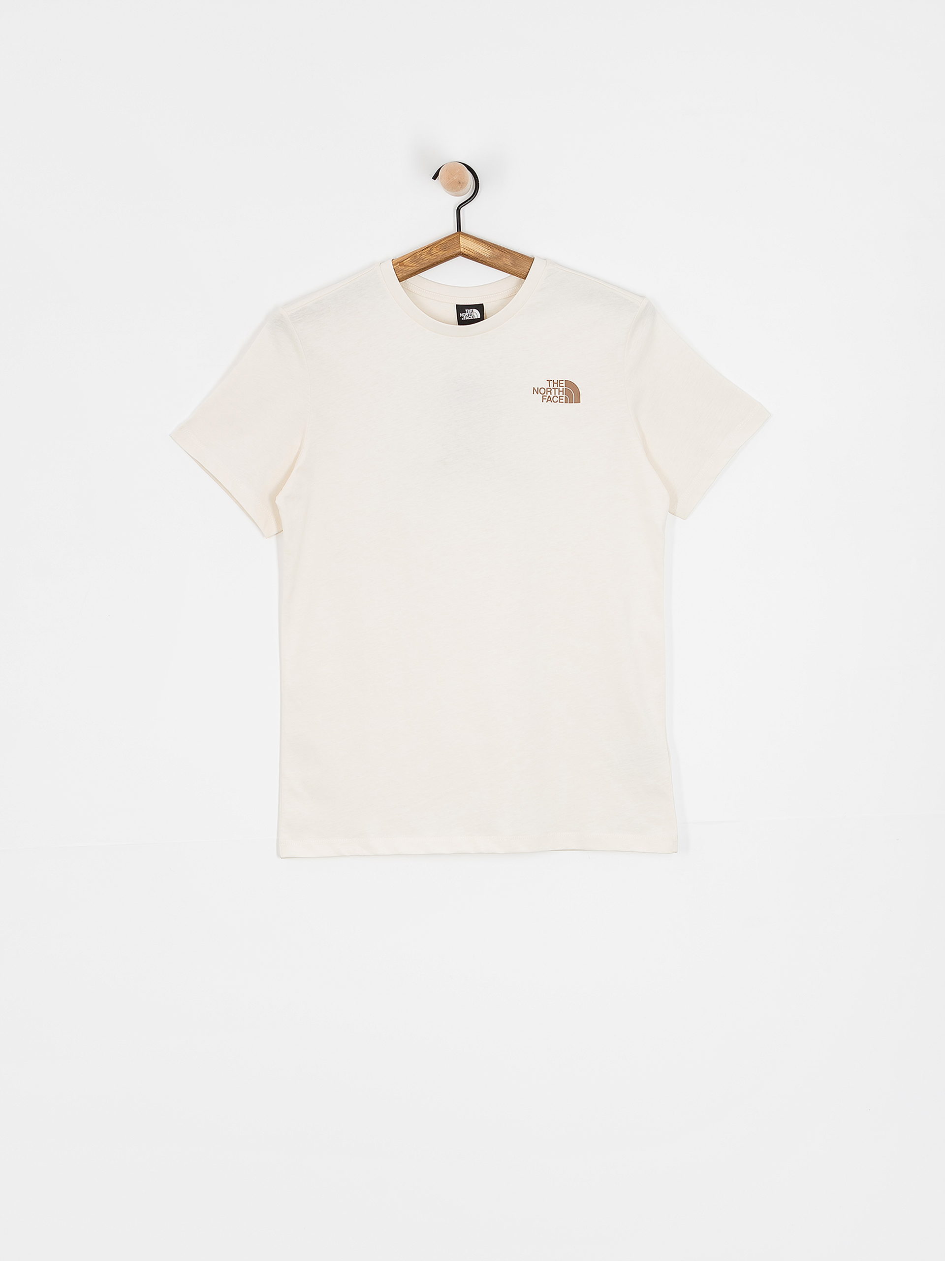 Tricou The North Face Box Nse Relaxed Wmn (white dune/latte)