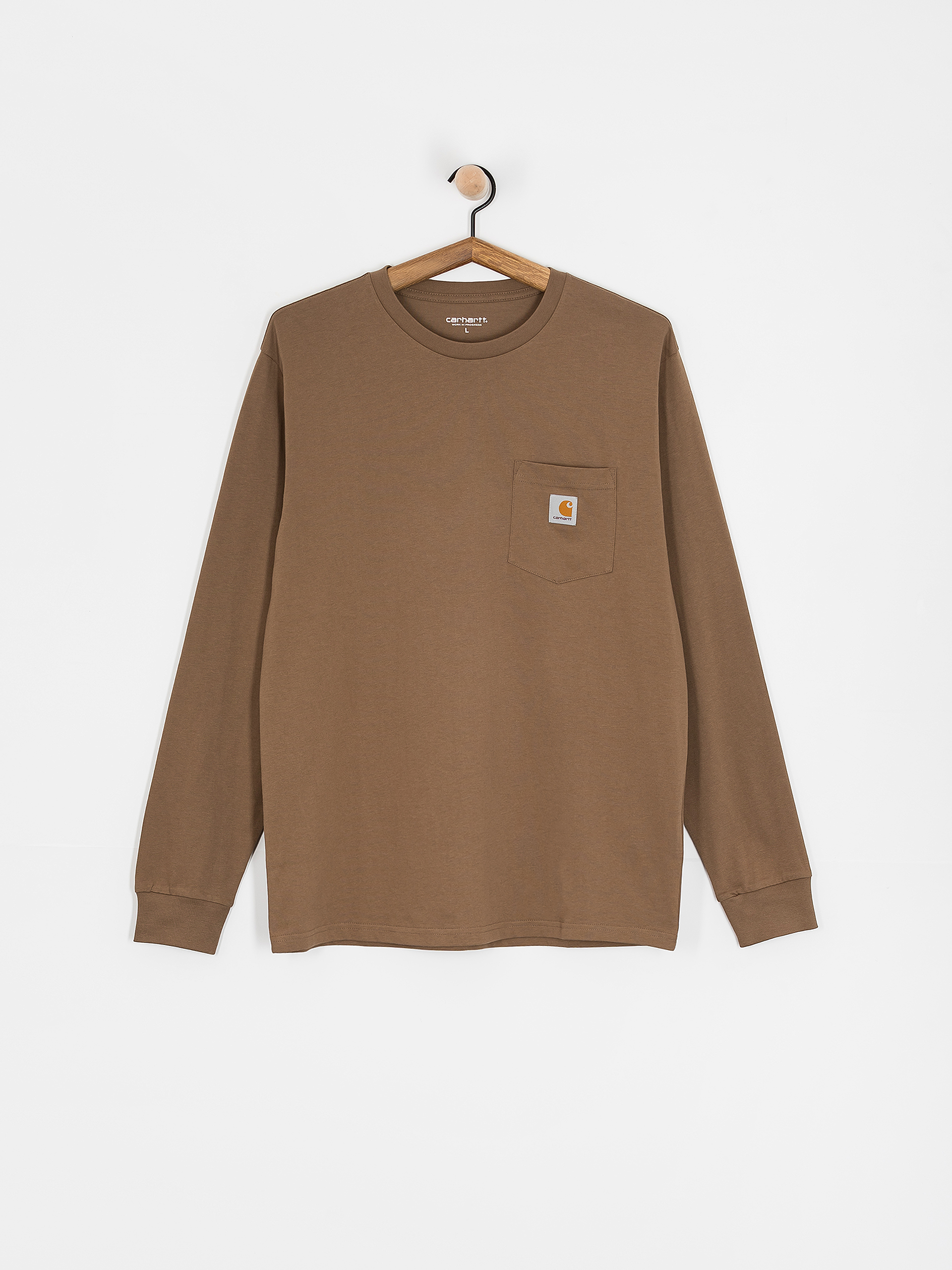 Longsleeve Carhartt WIP Pocket (coconut)