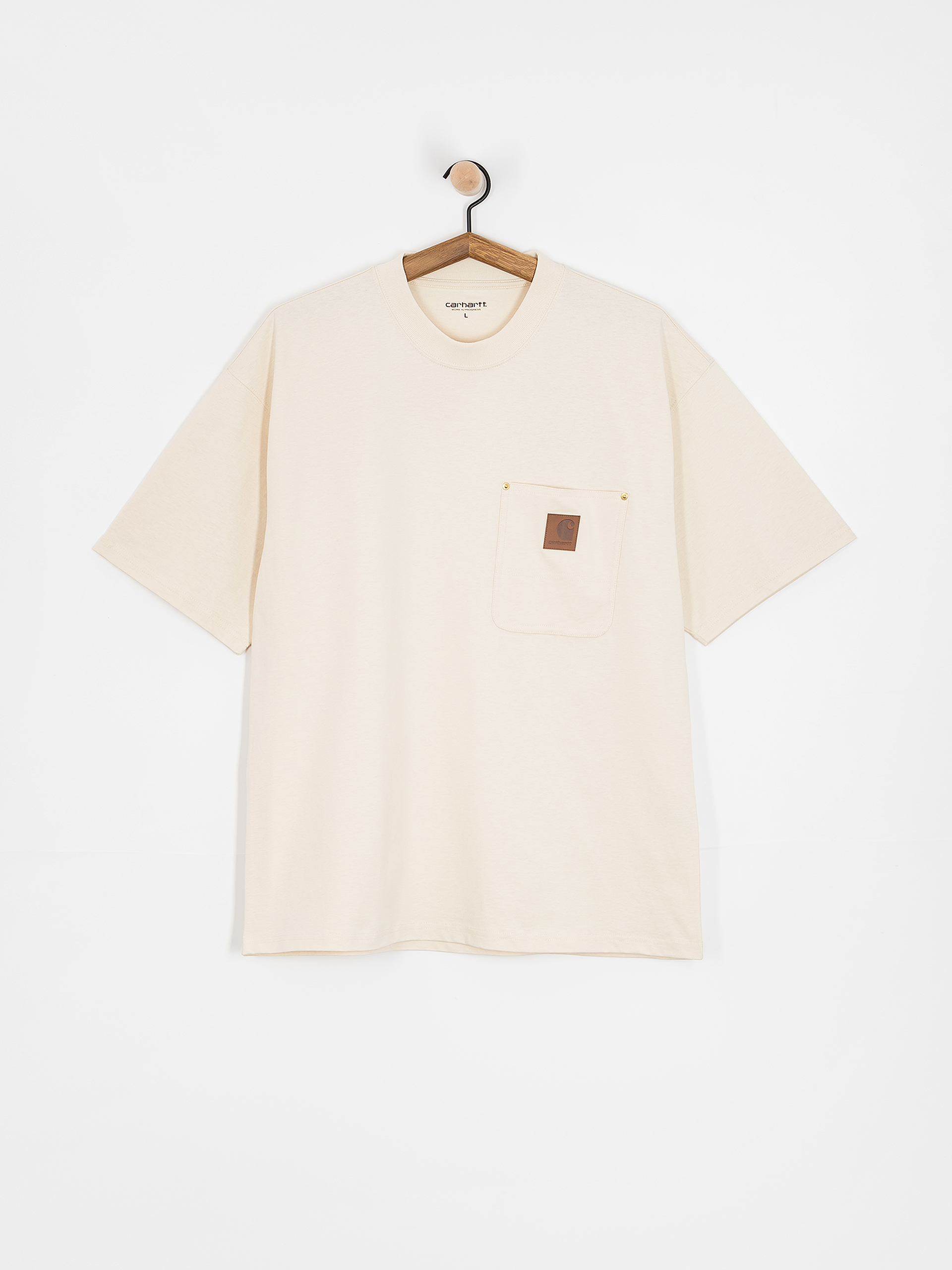 Tricou Carhartt WIP Eldon Pocket (natural)