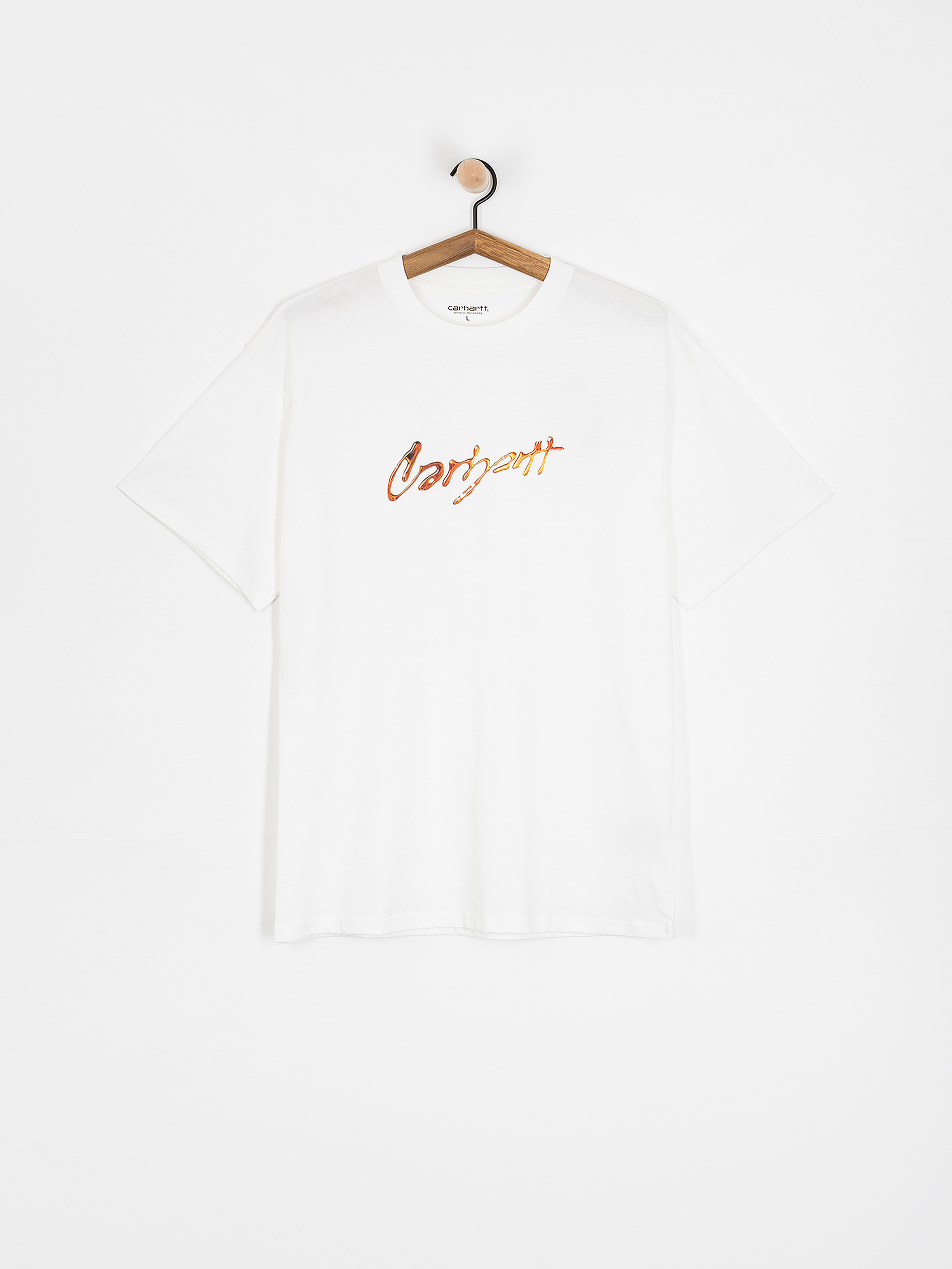 Tricou Carhartt WIP Drip Script (white)