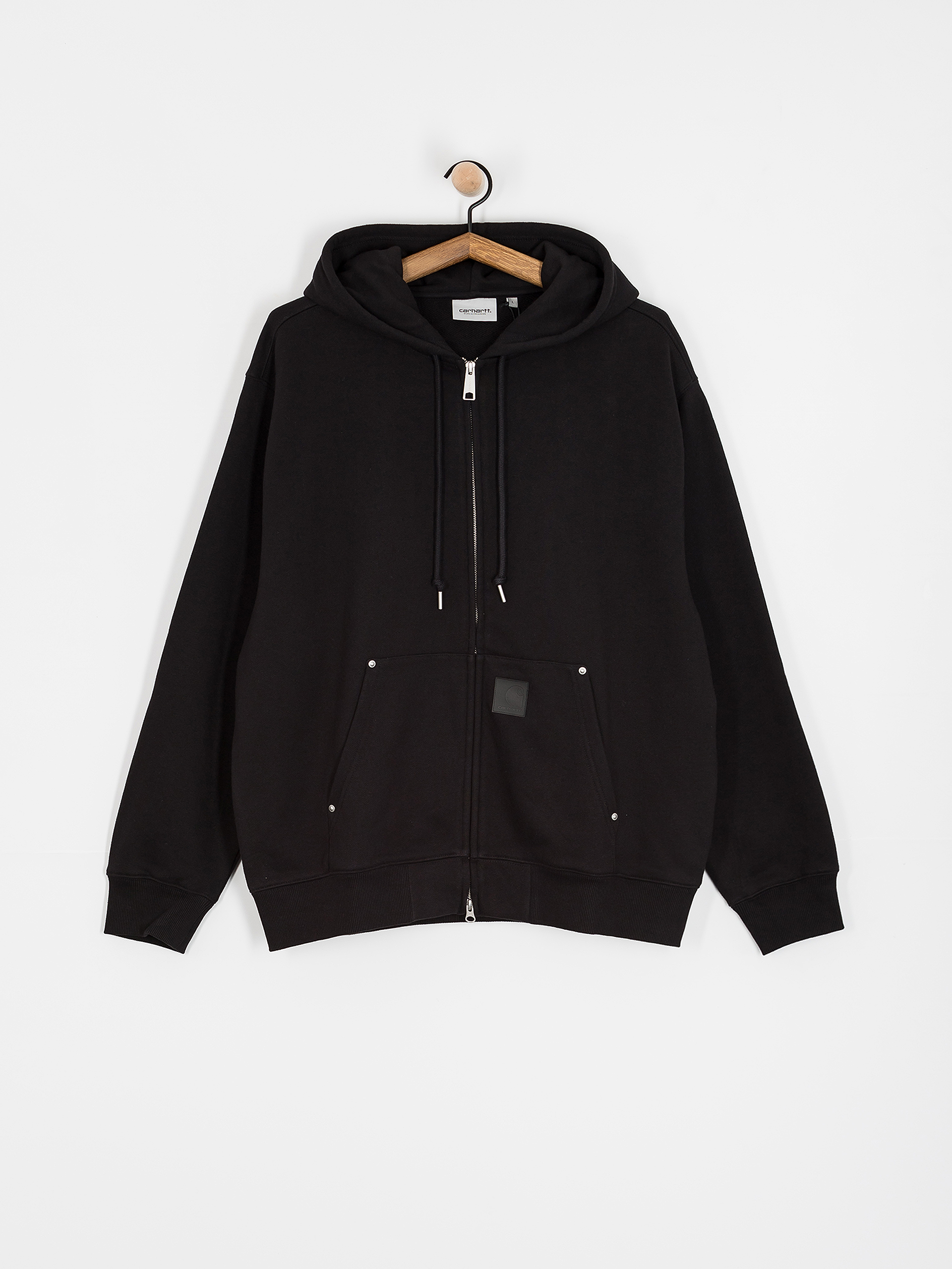 Hanorac cu glugă Carhartt WIP Eldon ZHD (black)