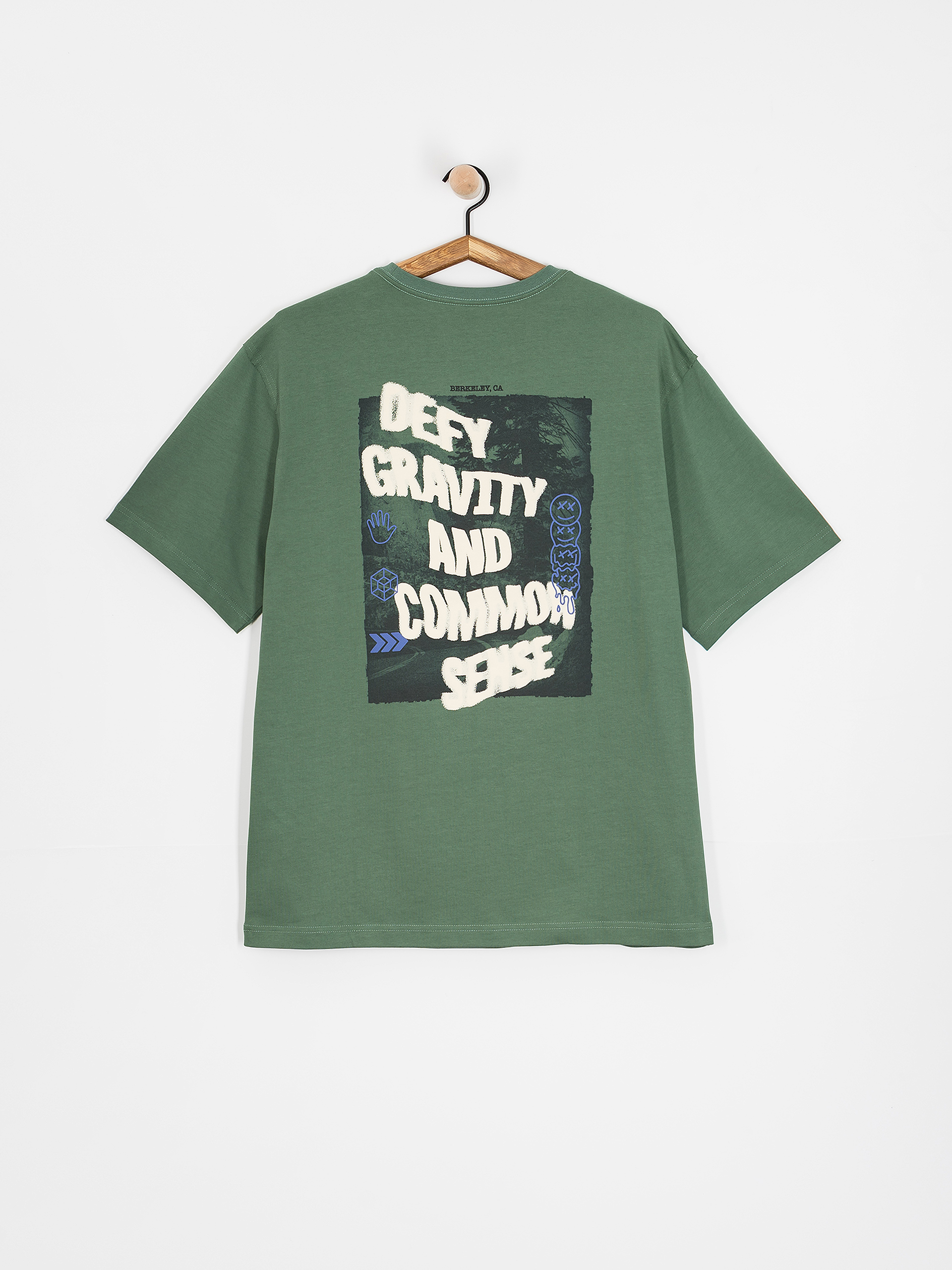 Tricou The North Face Heritage Graphic Relaxed (duck green)