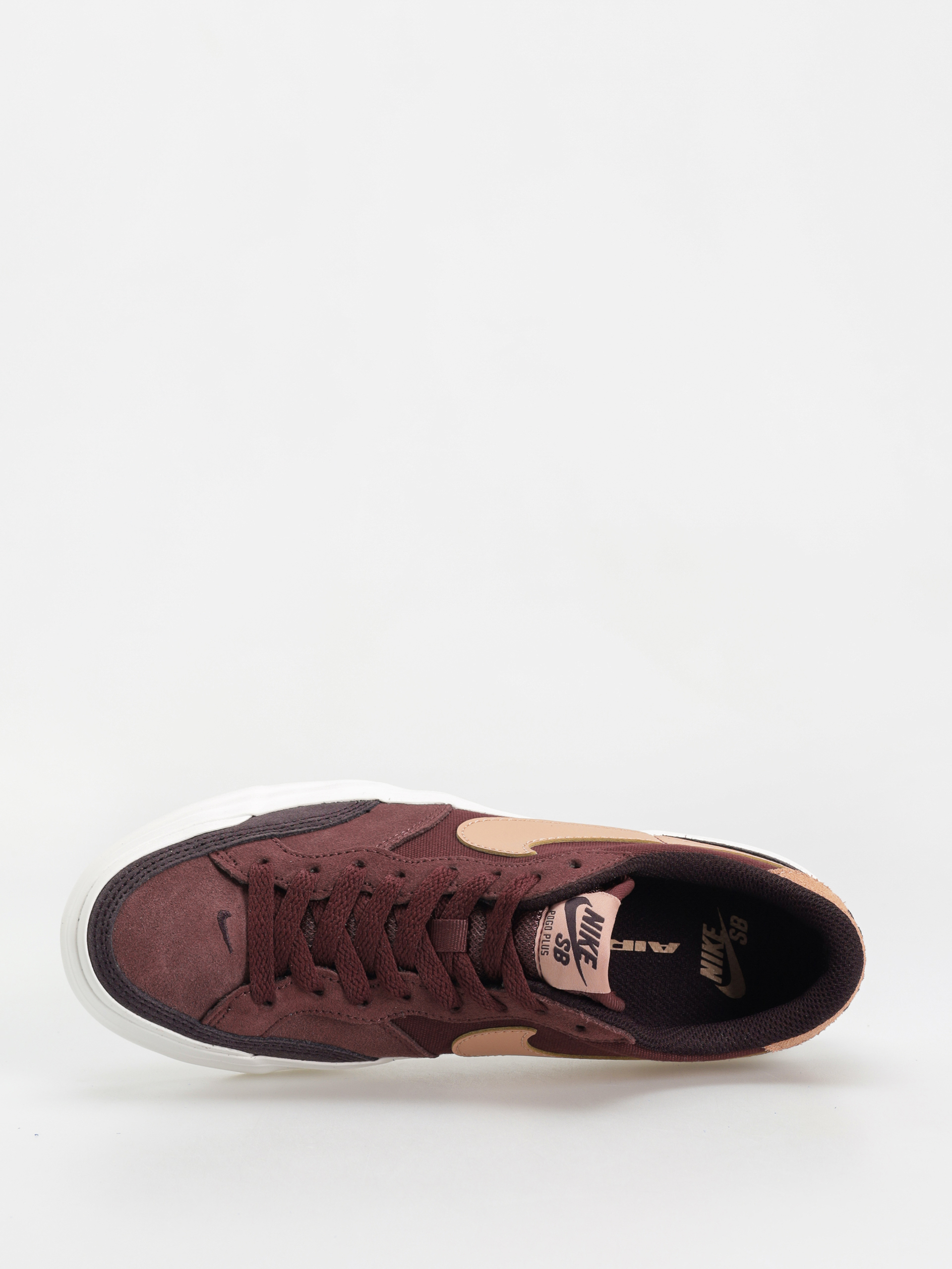 Pantofi Nike SB Zoom Pogo Plus - maro, bej (burgundy crush/dusted
