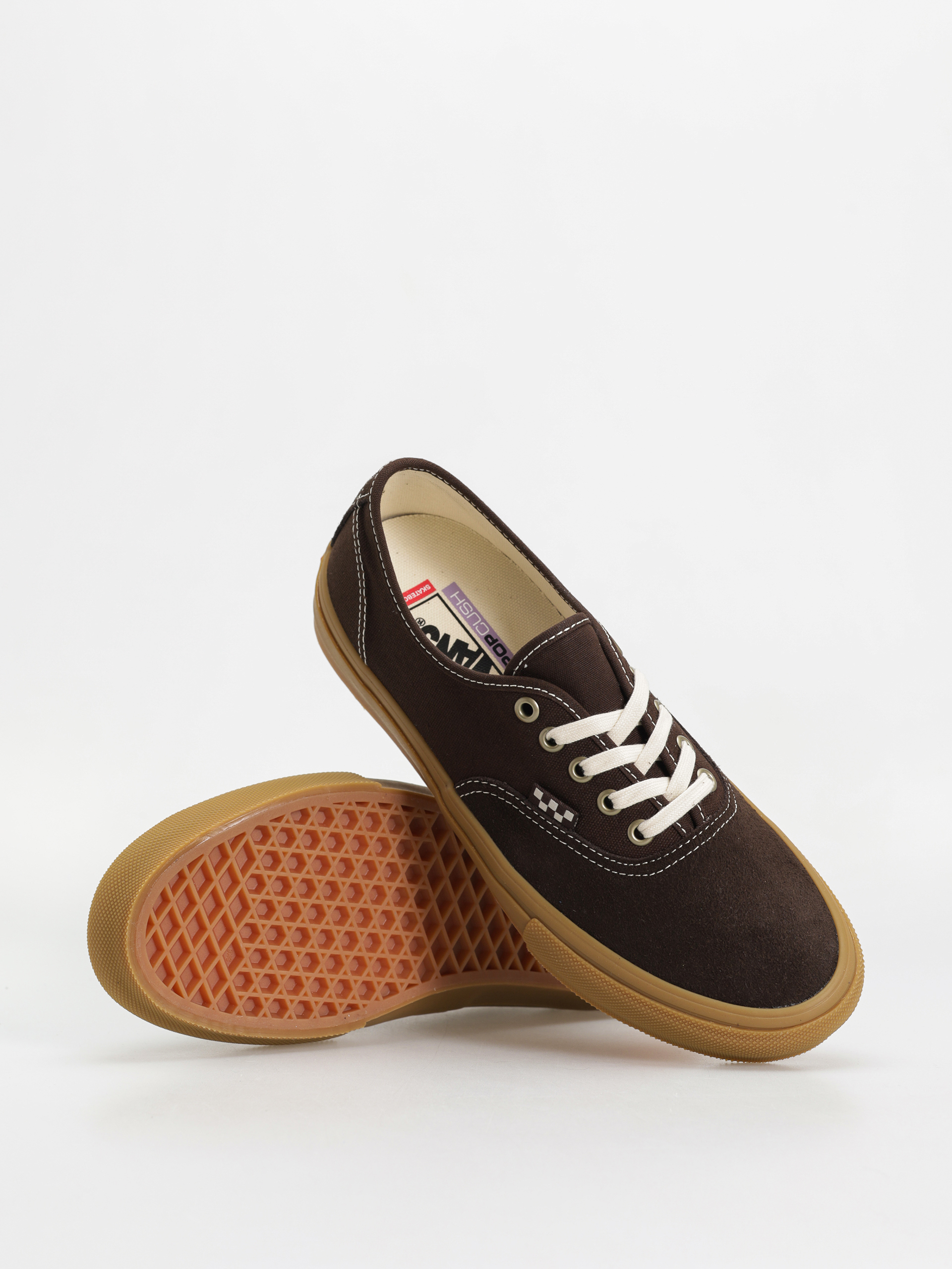 Pantofi Vans Skate Authentic (brown/gum)
