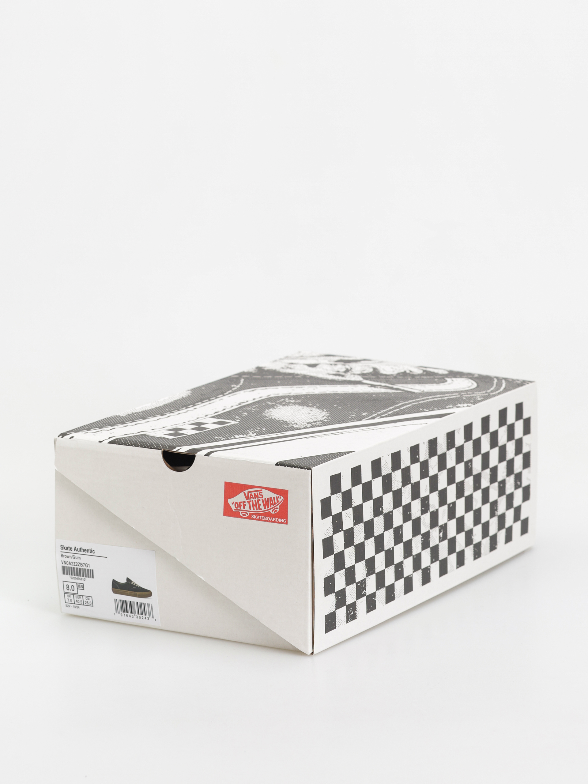 Pantofi Vans Skate Authentic (brown/gum)