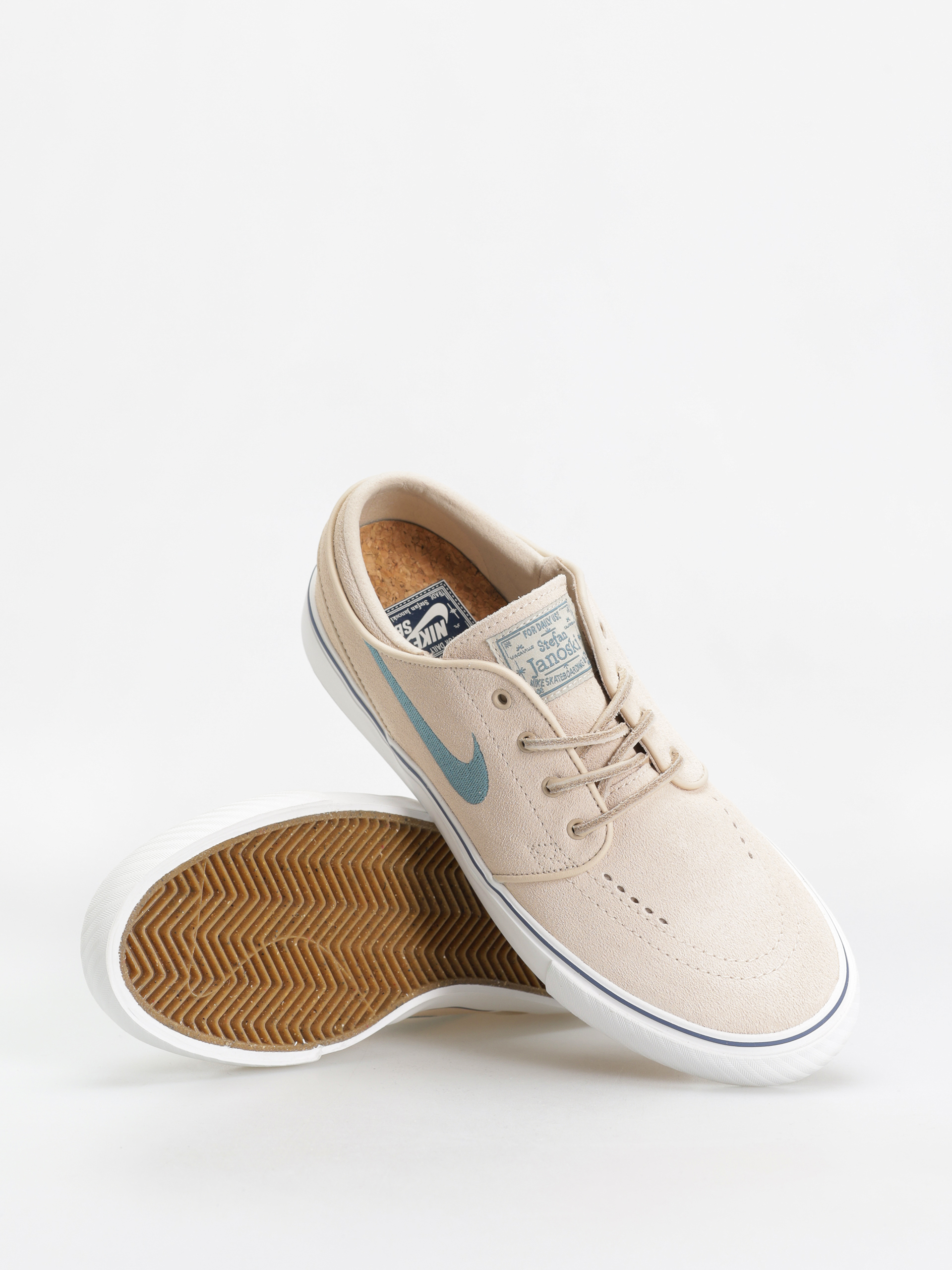 Pantofi Nike SB Zoom Janoski OG+ (sanddrift/smokey blue thunder blue)