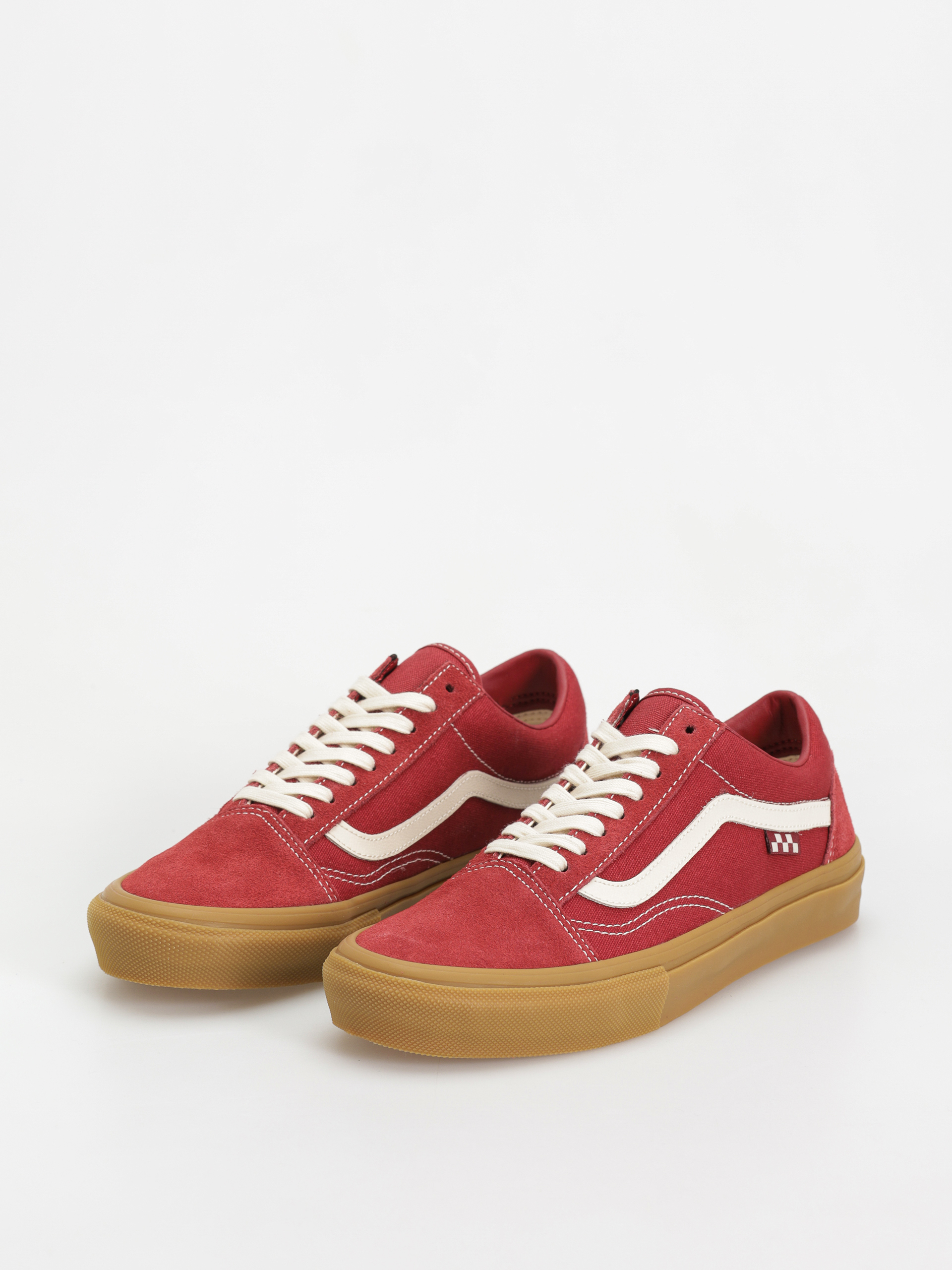 Pantofi Vans Skate Old Skool (red/gum)