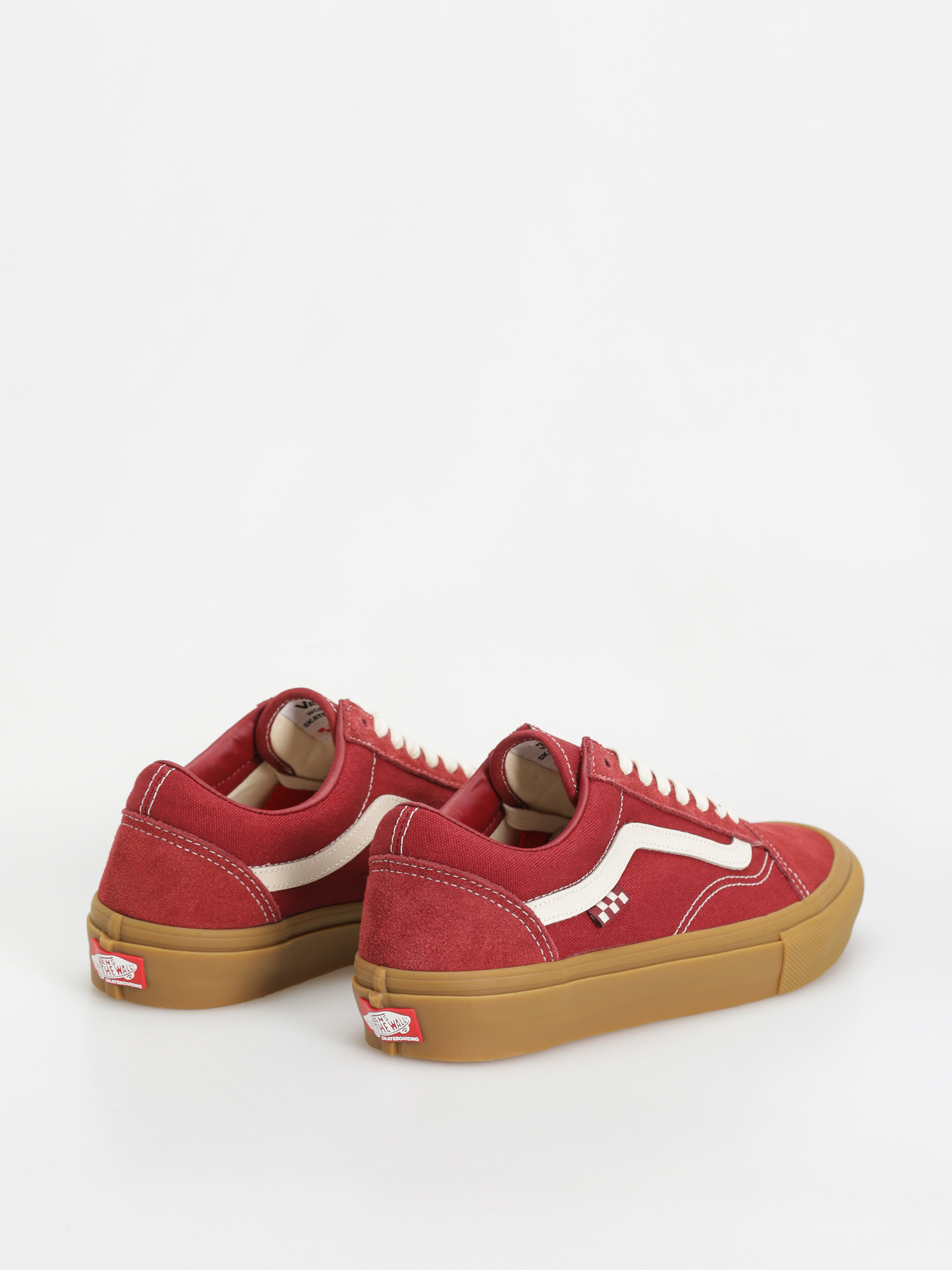 Pantofi Vans Skate Old Skool (red/gum)