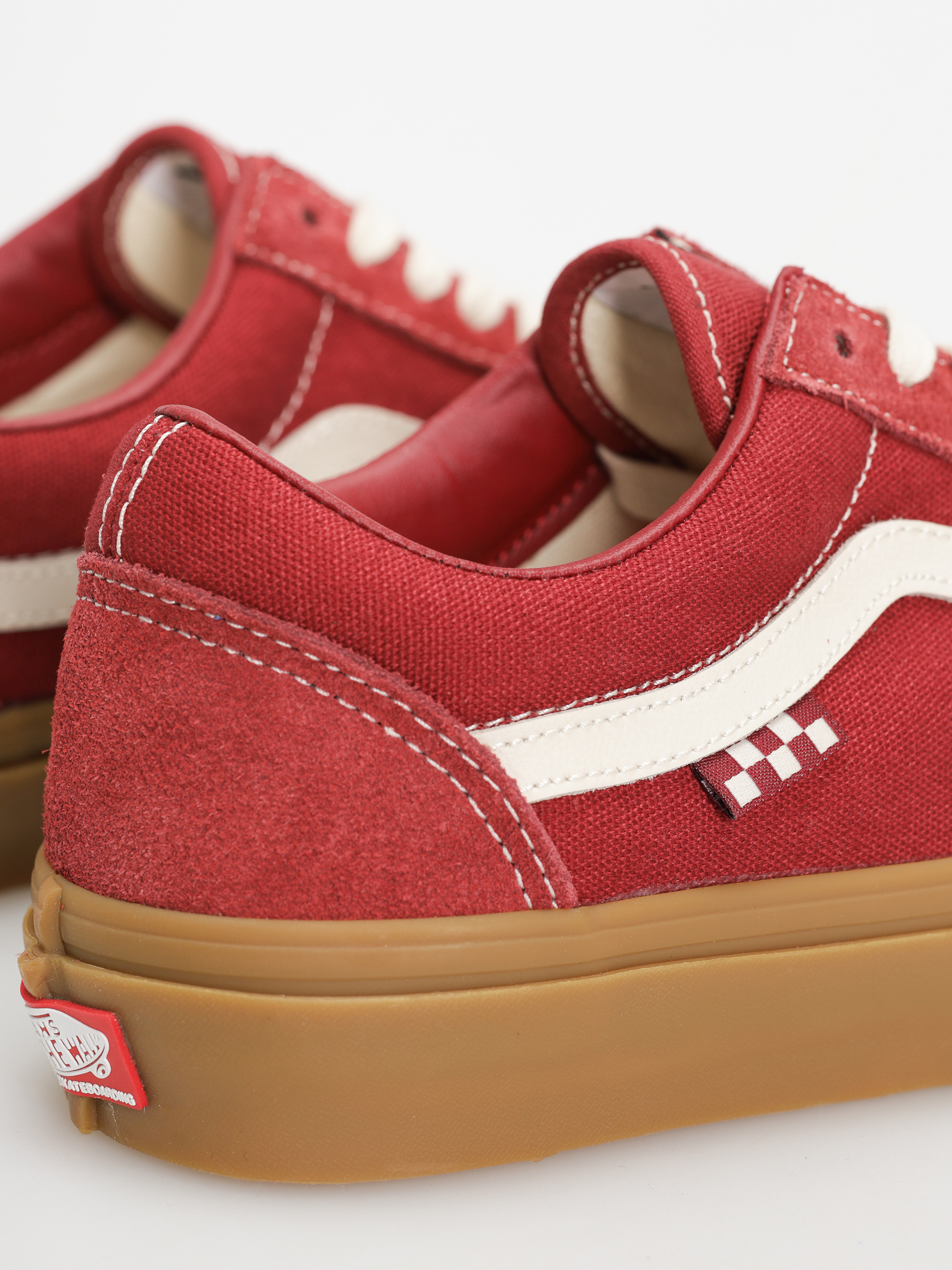 Pantofi Vans Skate Old Skool (red/gum)