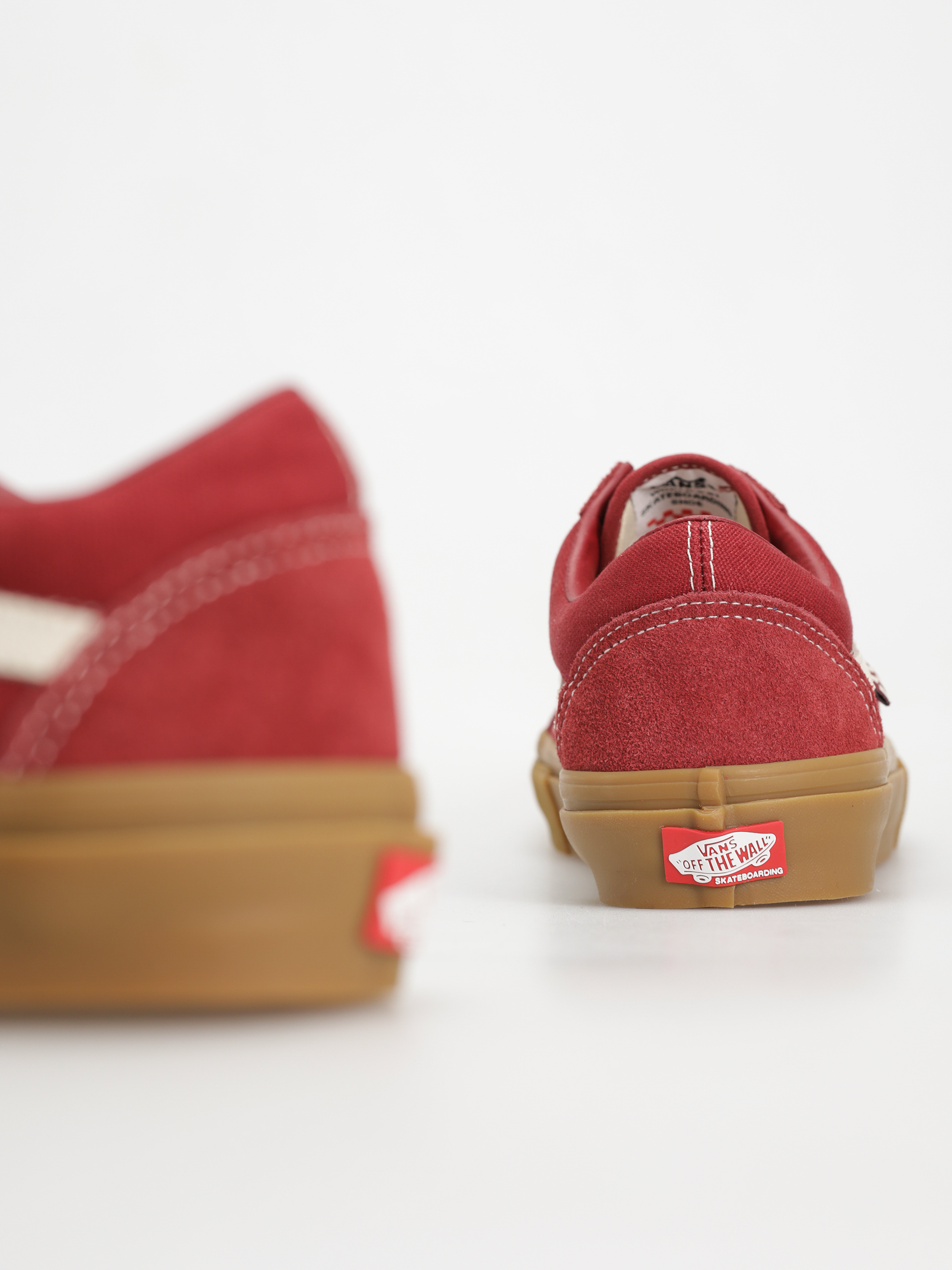 Pantofi Vans Skate Old Skool (red/gum)