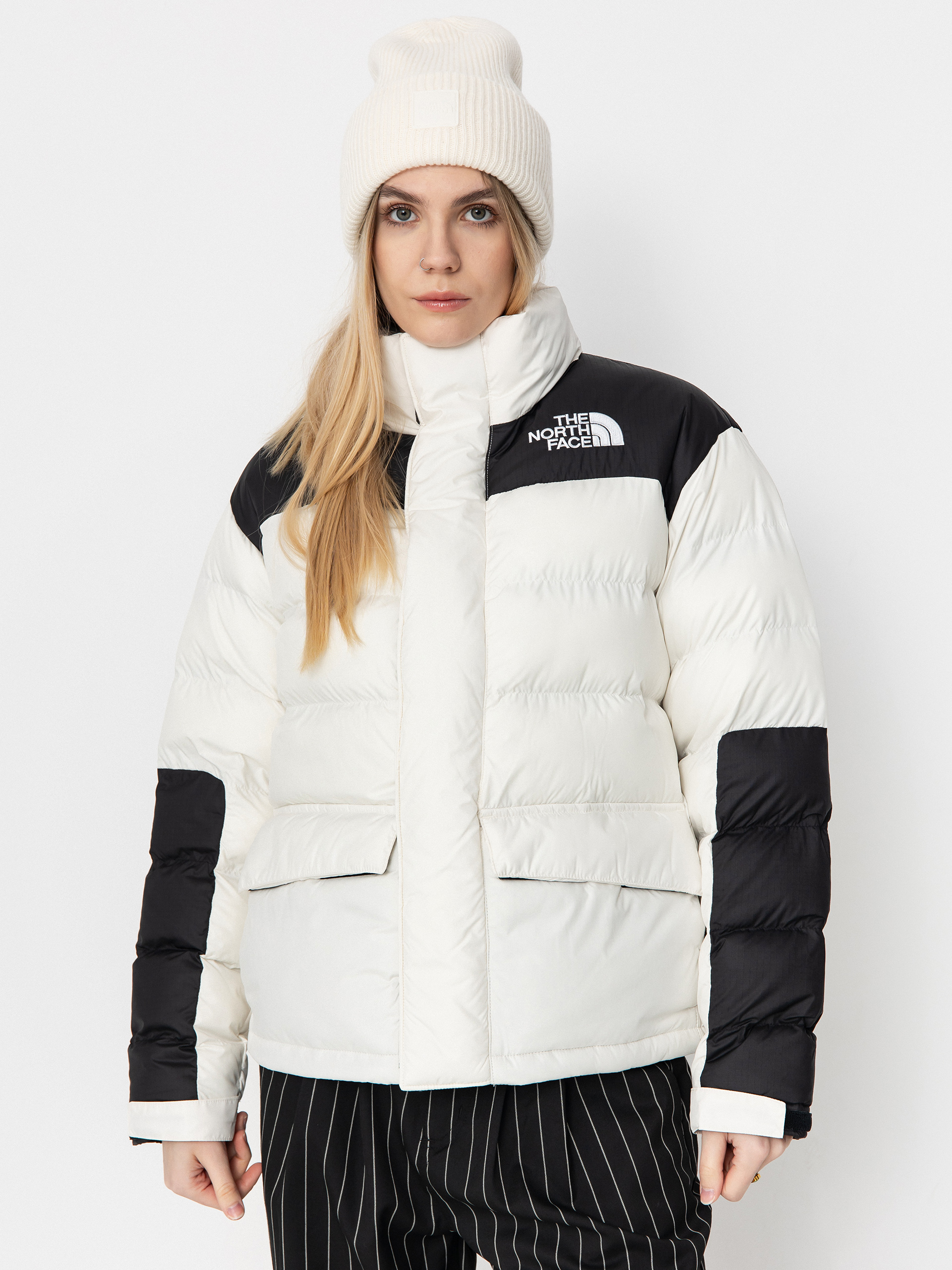 Geacă The North Face Limbara Insulated Wmn - alb (white dune)