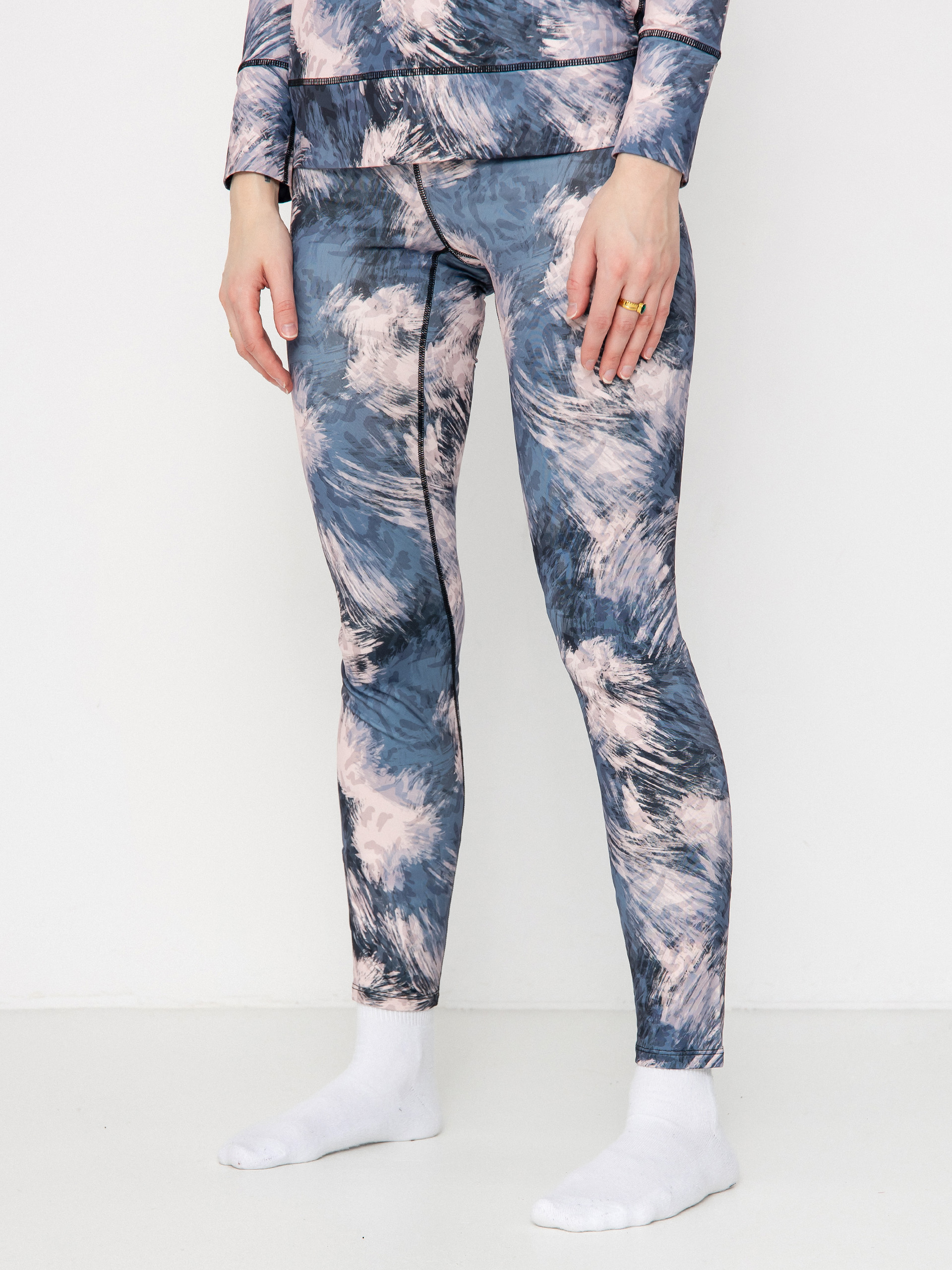 Pentru femei Colanți termici Roxy Daybreak Brushed (darknight)