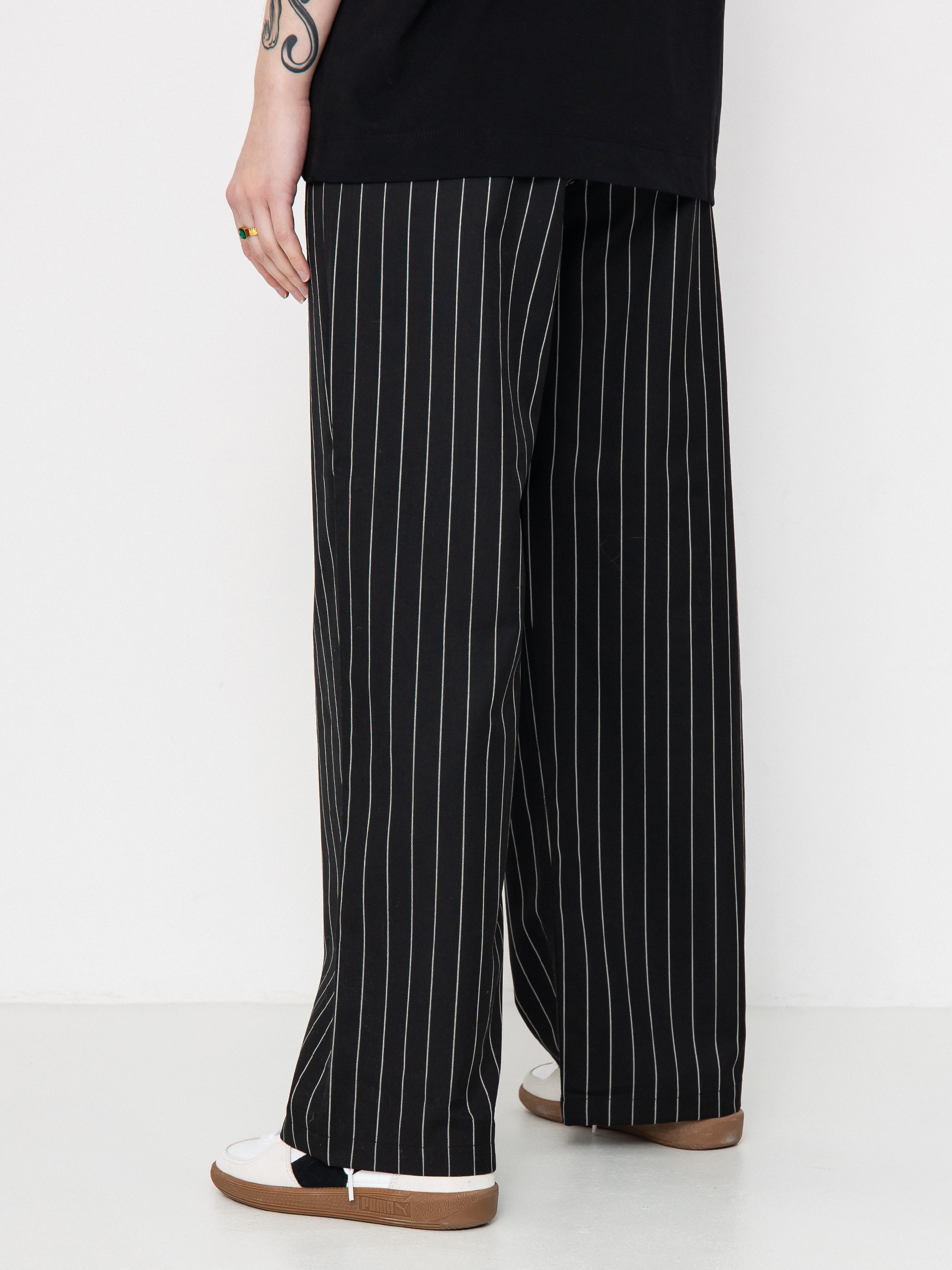Pantaloni Carhartt WIP Seaton Wmn (seaton stripe black)