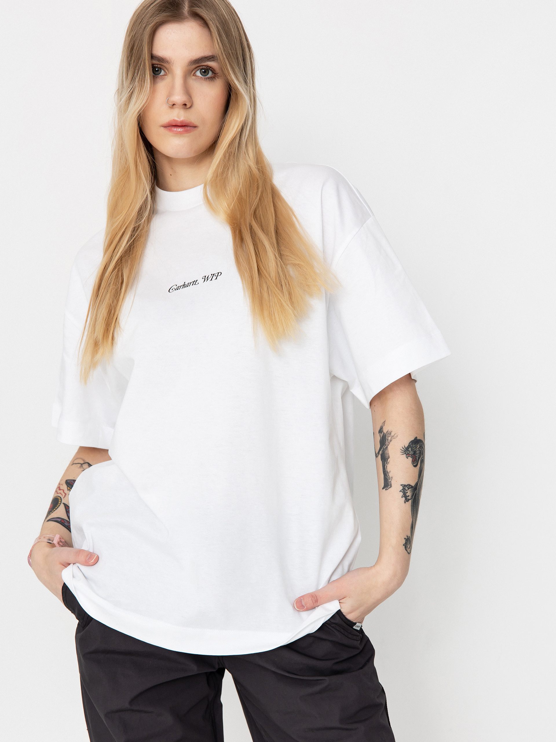 Tricou Carhartt WIP Harttbreaker Wmn (white)