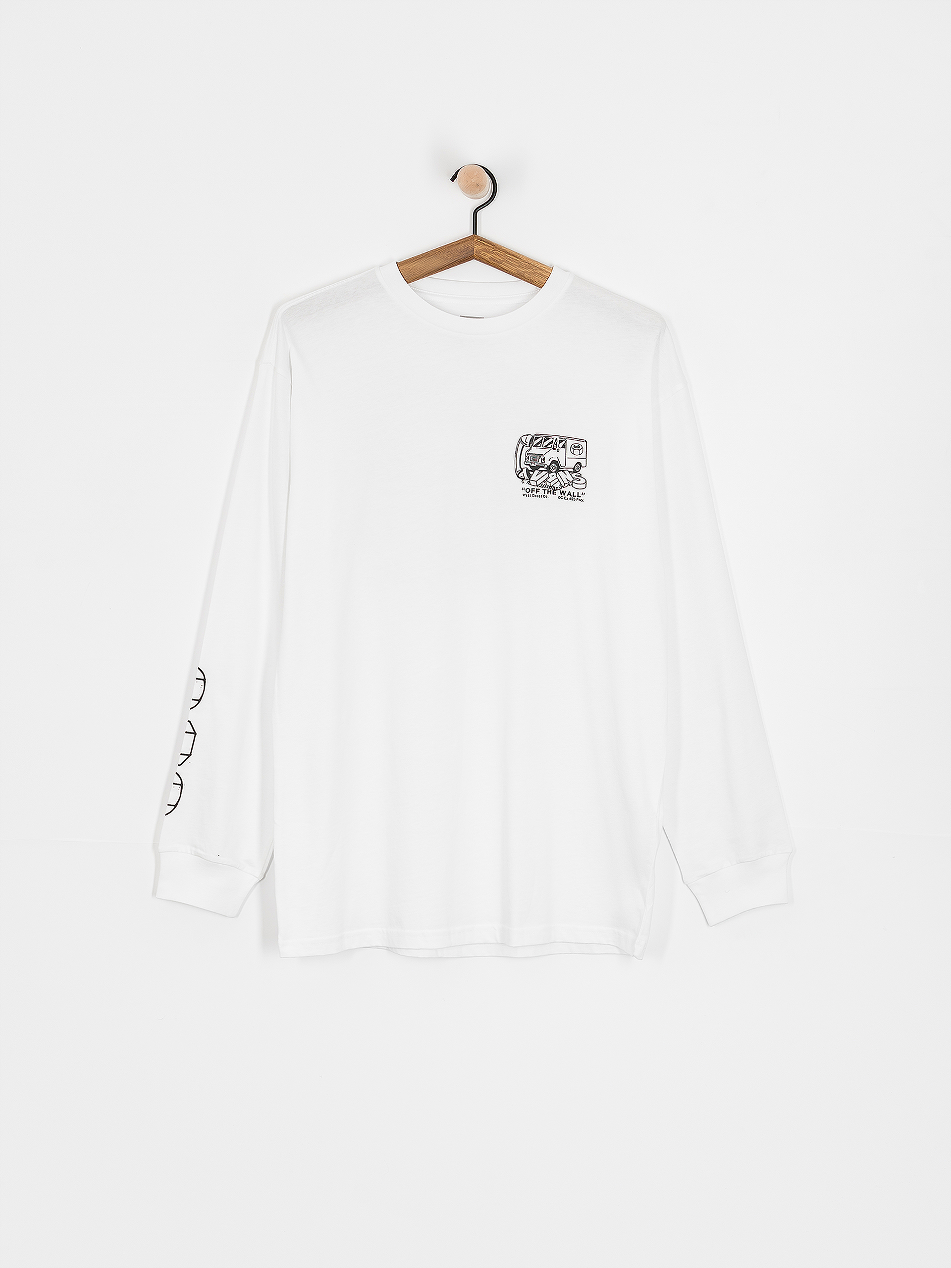 Longsleeve Vans Next Stop (white)