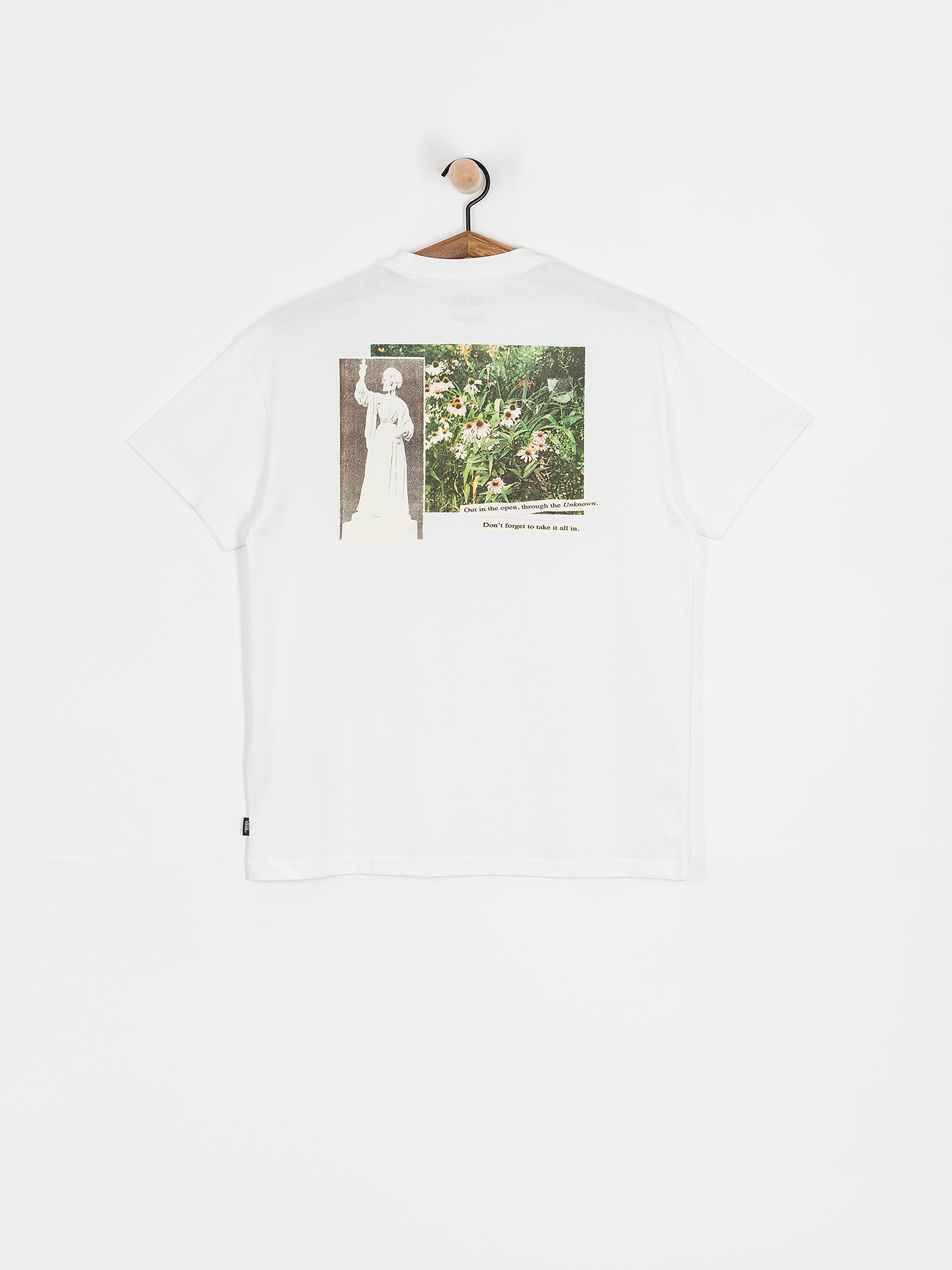 Tricou Vans Garden Oversized Wmn (white)