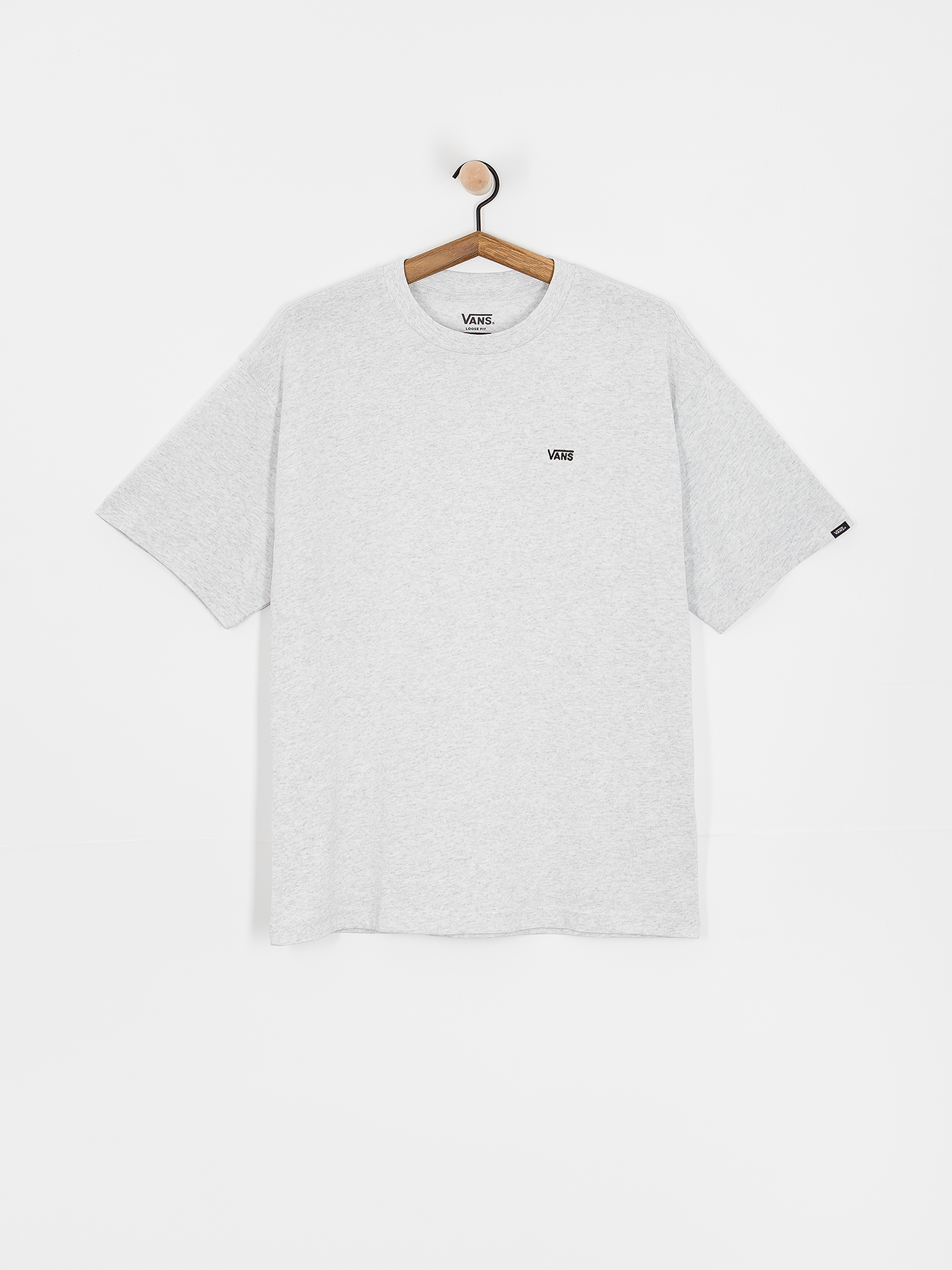 Tricou Vans Left Chest II Loose (light grey heather)