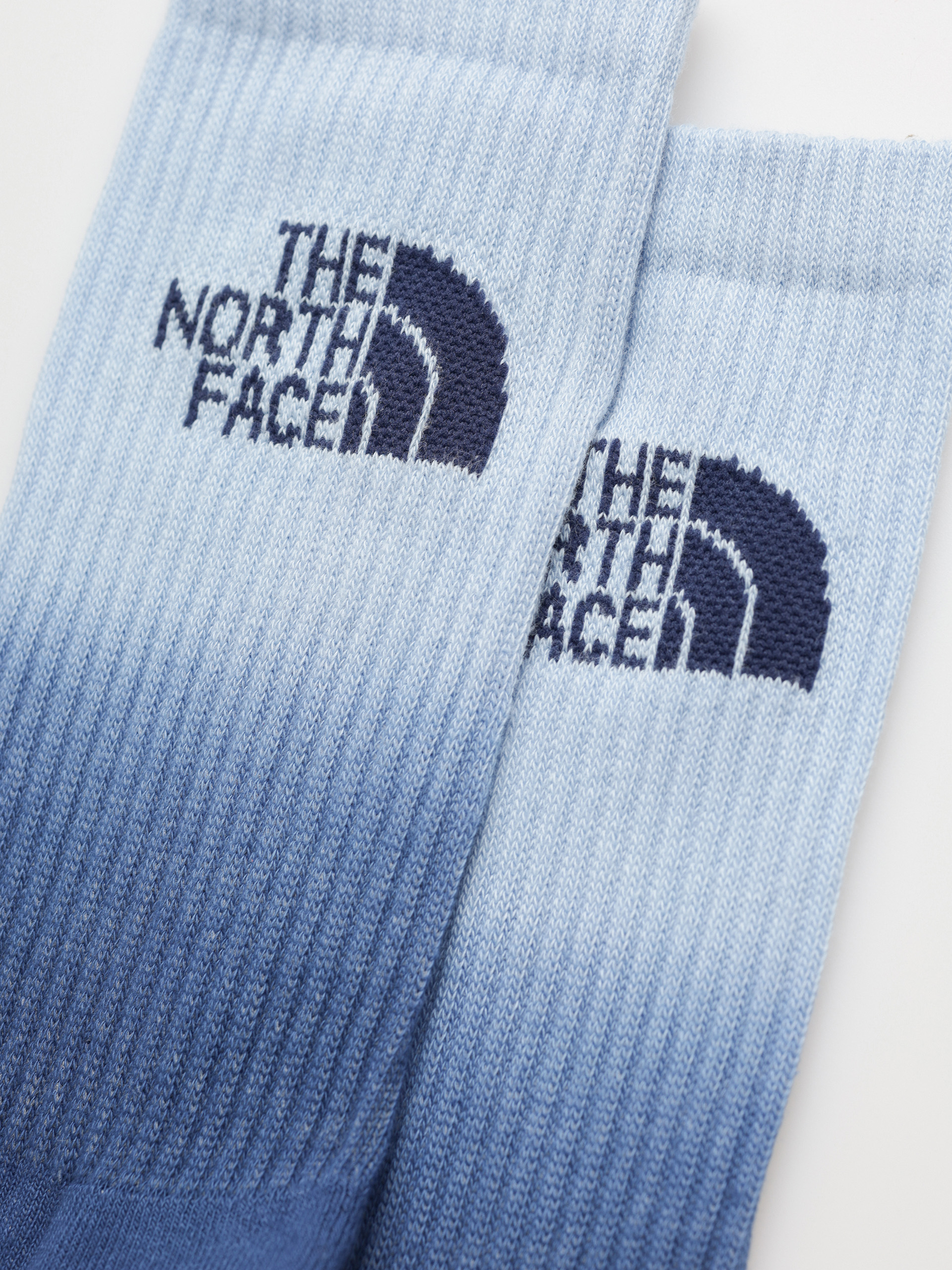Șosete The North Face Everyday Crew Dip Dye 2P (purple mint/peak purple)