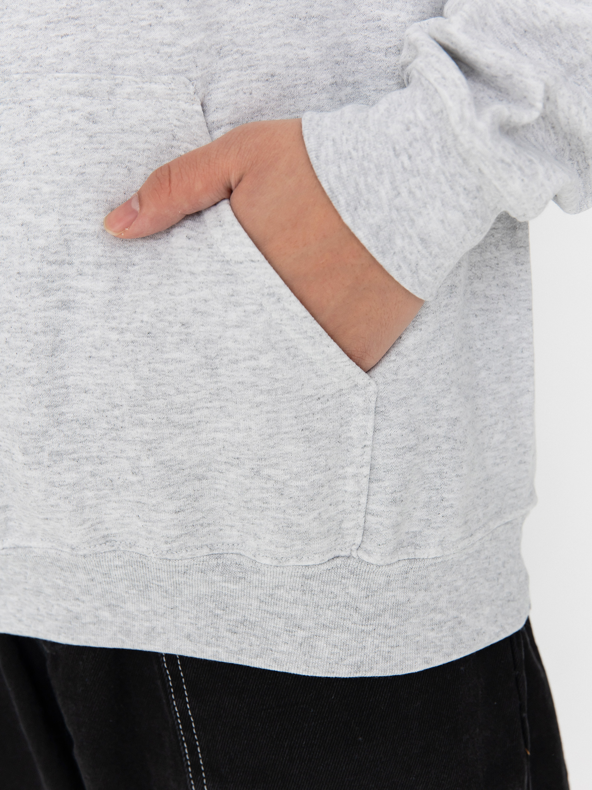 Hanorac cu glugă Thrasher X Toy Machine Five by Spanky HD (ash grey)