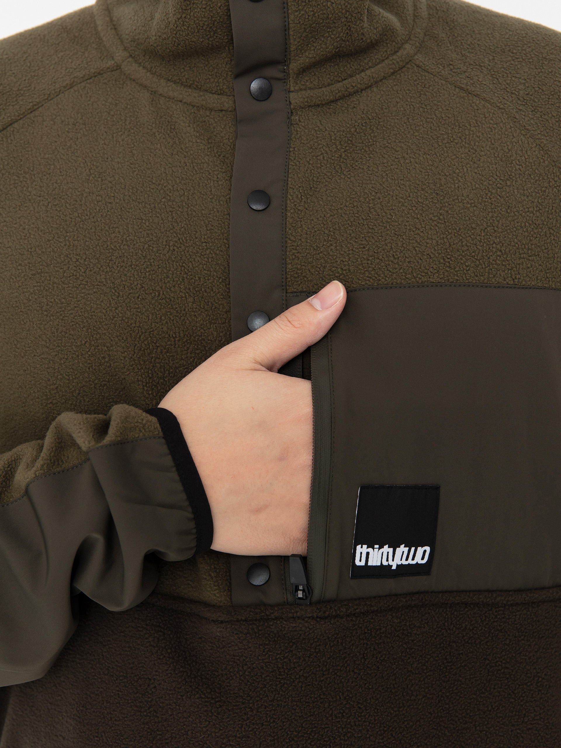 Pentru bărbați Hanorac termic ThirtyTwo Rest Stop Anorak (military)