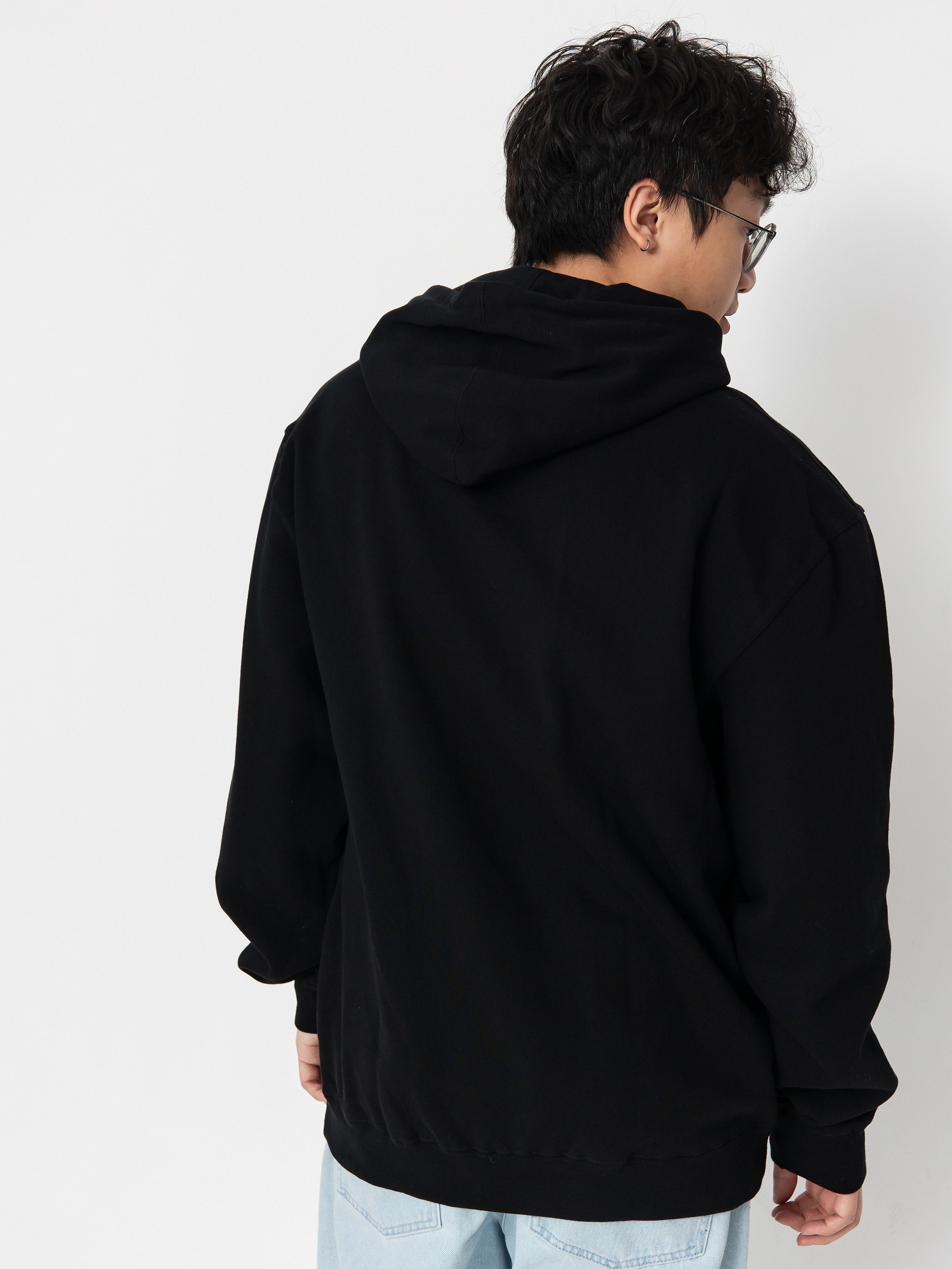 Hanorac cu glugă ThirtyTwo Double HD (black/red)