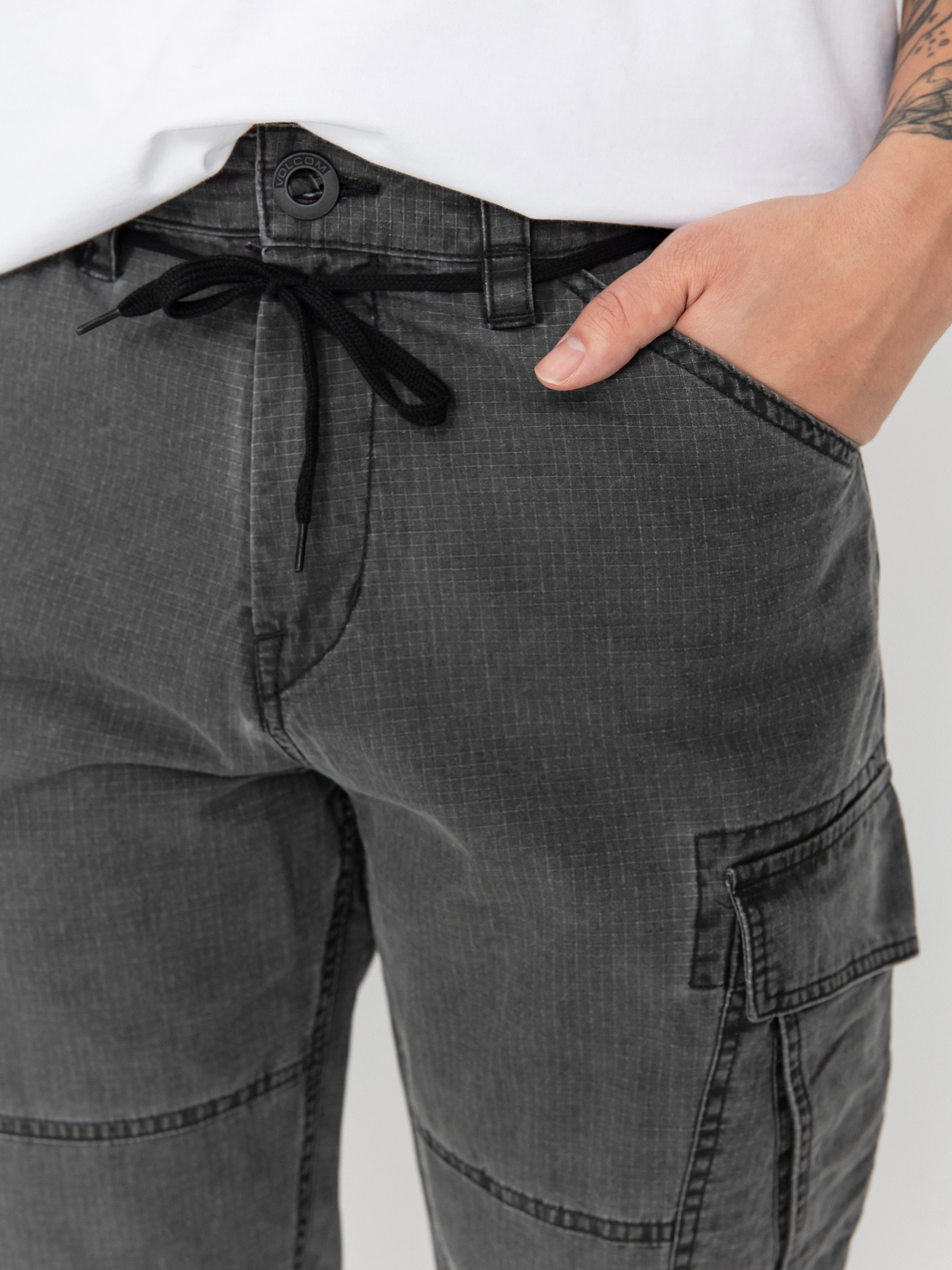 Pantaloni Volcom Team Cargo (stealth)