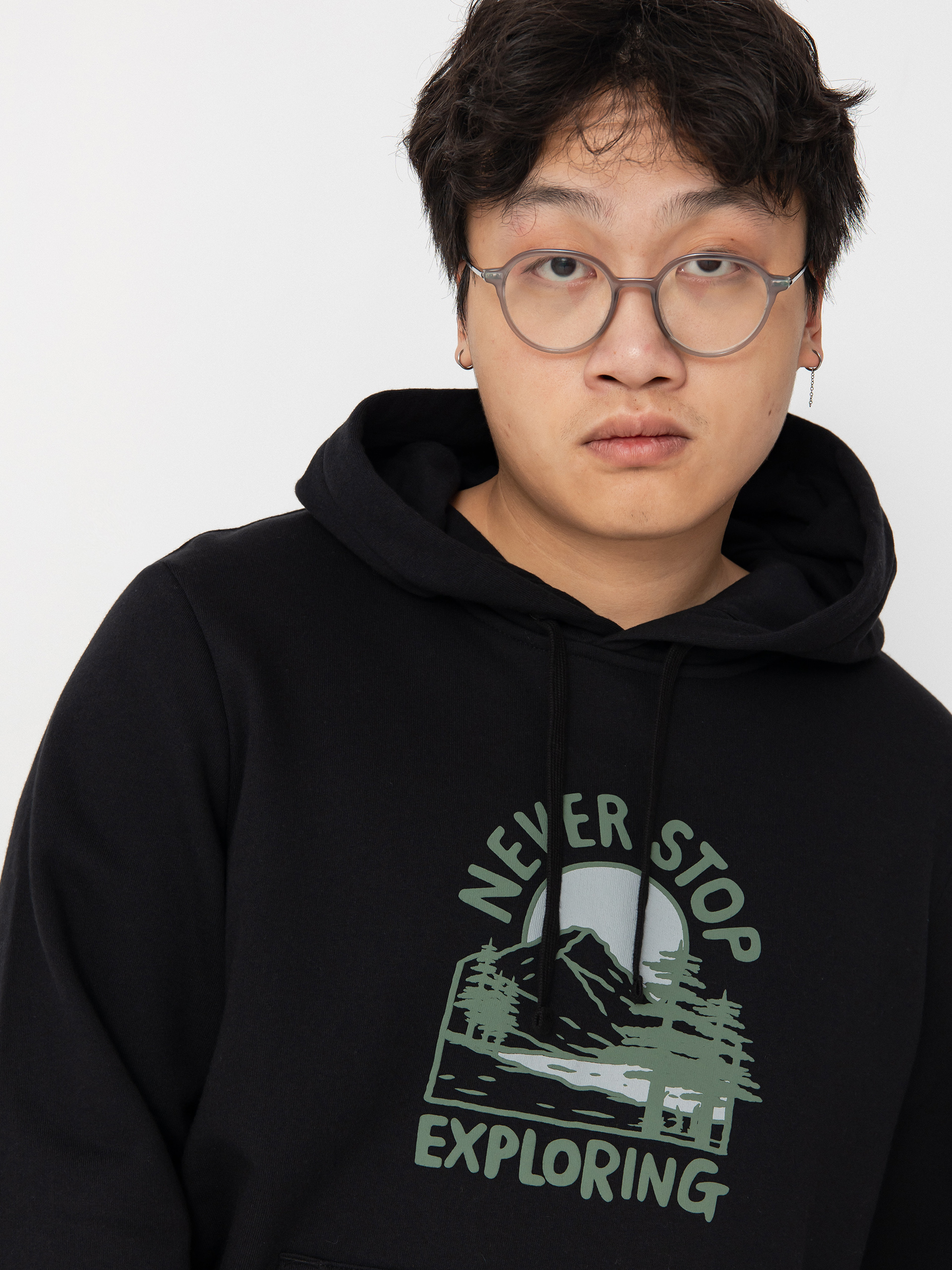 Hanorac cu glugă The North Face Outdoor Graphic HD (tnf black)