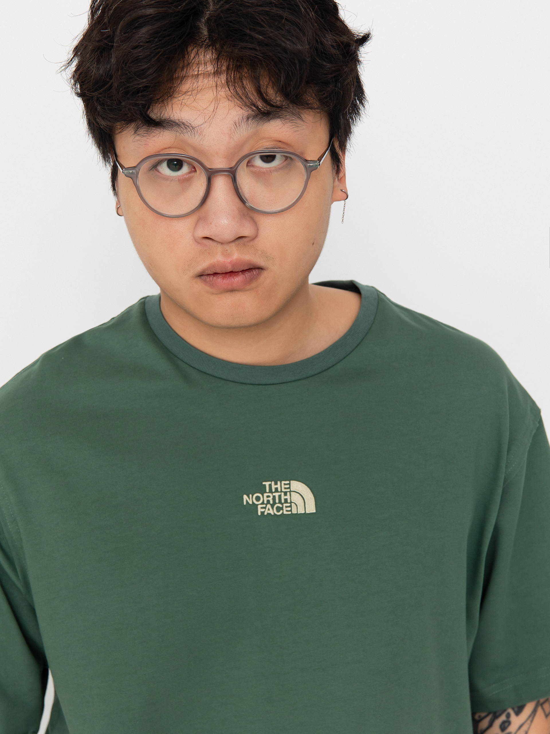 Tricou The North Face Heritage Graphic Relaxed (duck green)