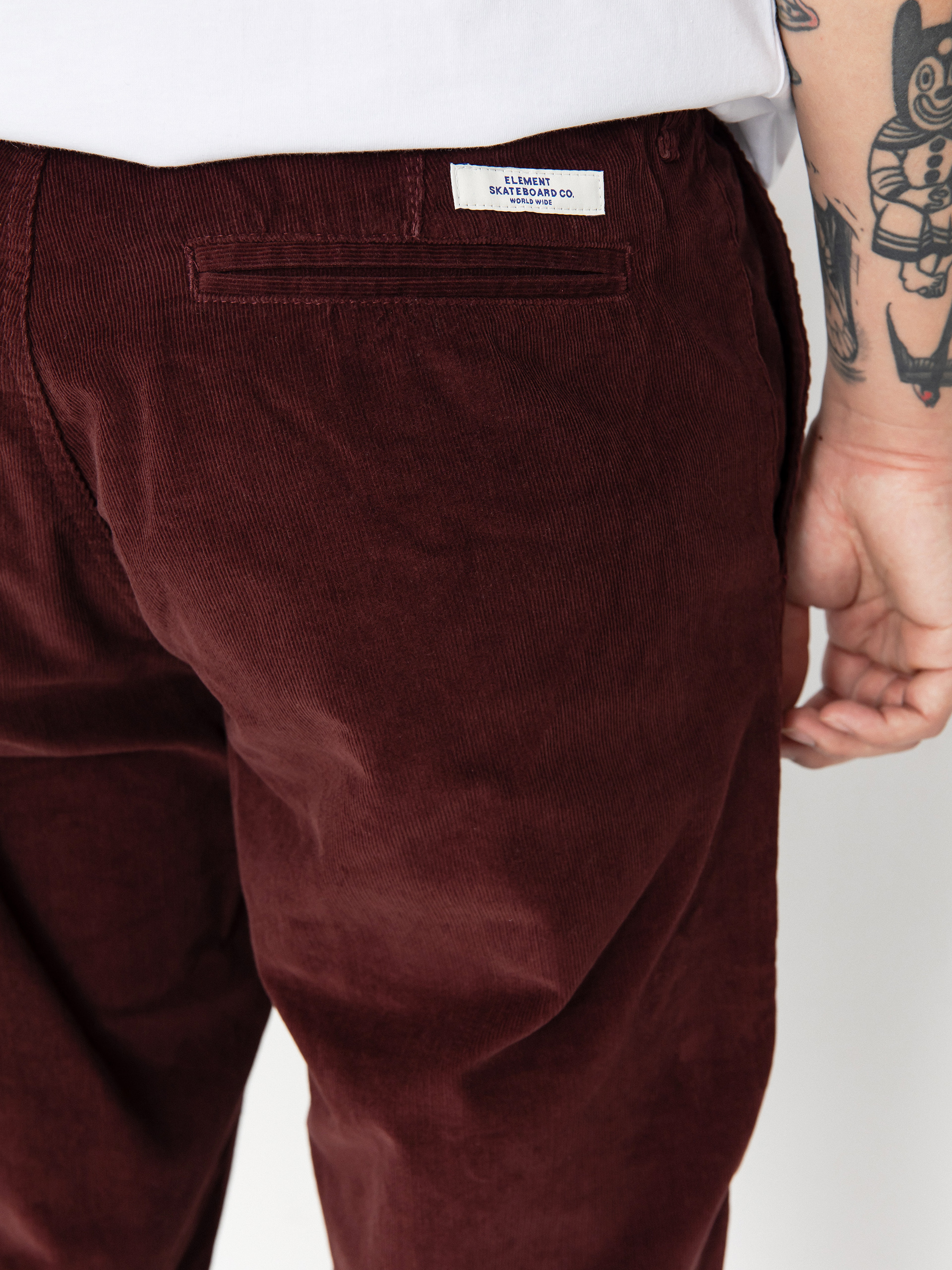 Pantaloni Element Howland Union Cord Chino (decadent chocolate)