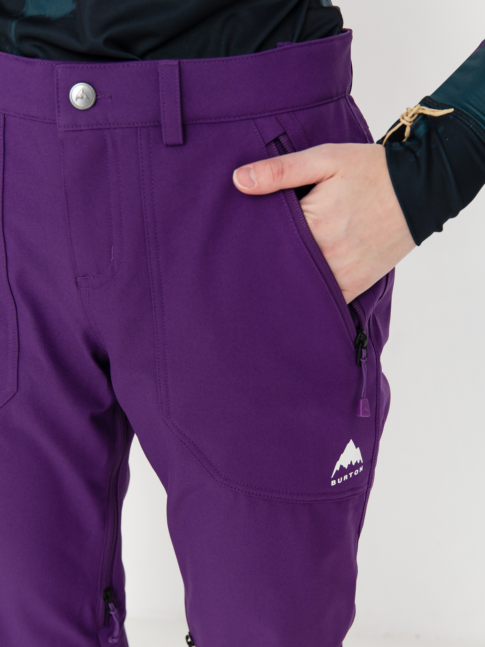 Pentru femei Pantaloni pentru snowboard Burton Vida Stretch (imperial purple)