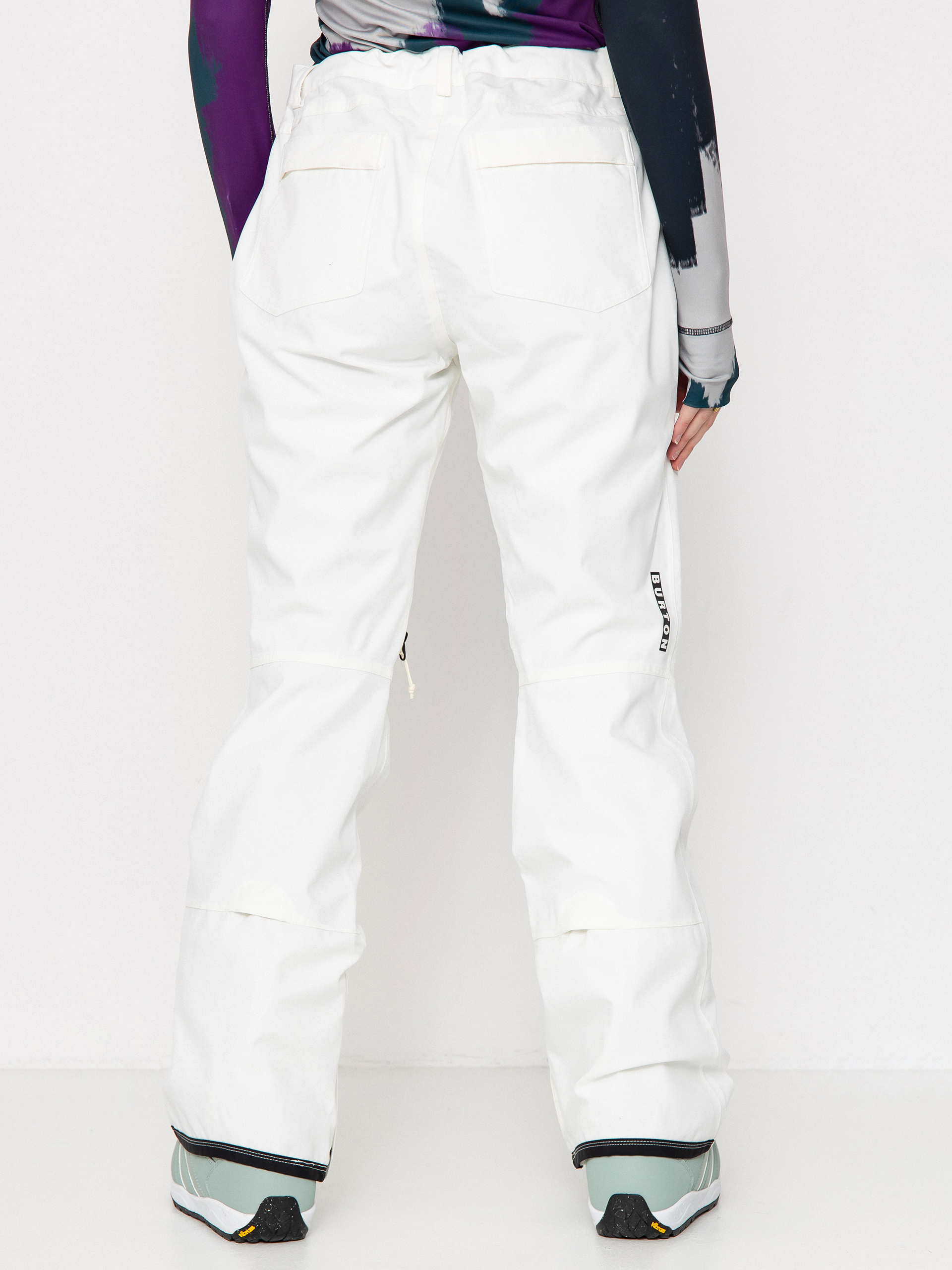 Pentru femei Pantaloni pentru snowboard Burton Vida Stretch (stout white)