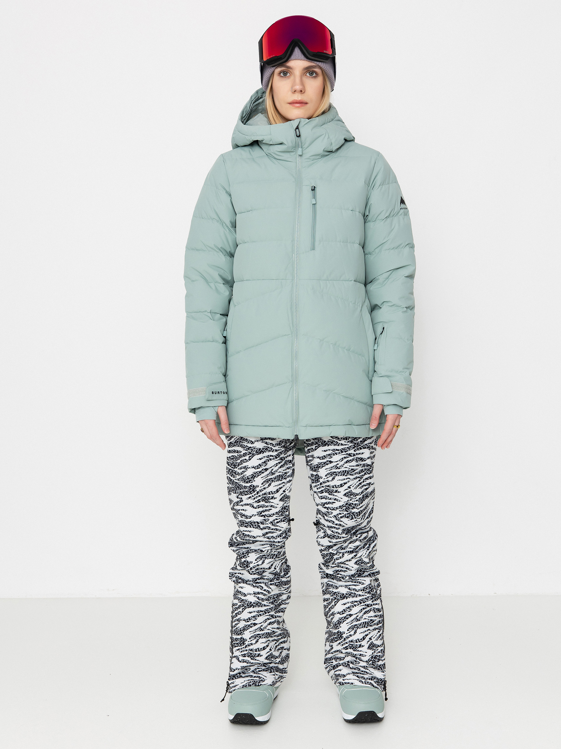 Geacu0103 de snowboard Burton Loyil Down Wmn (petrol green)