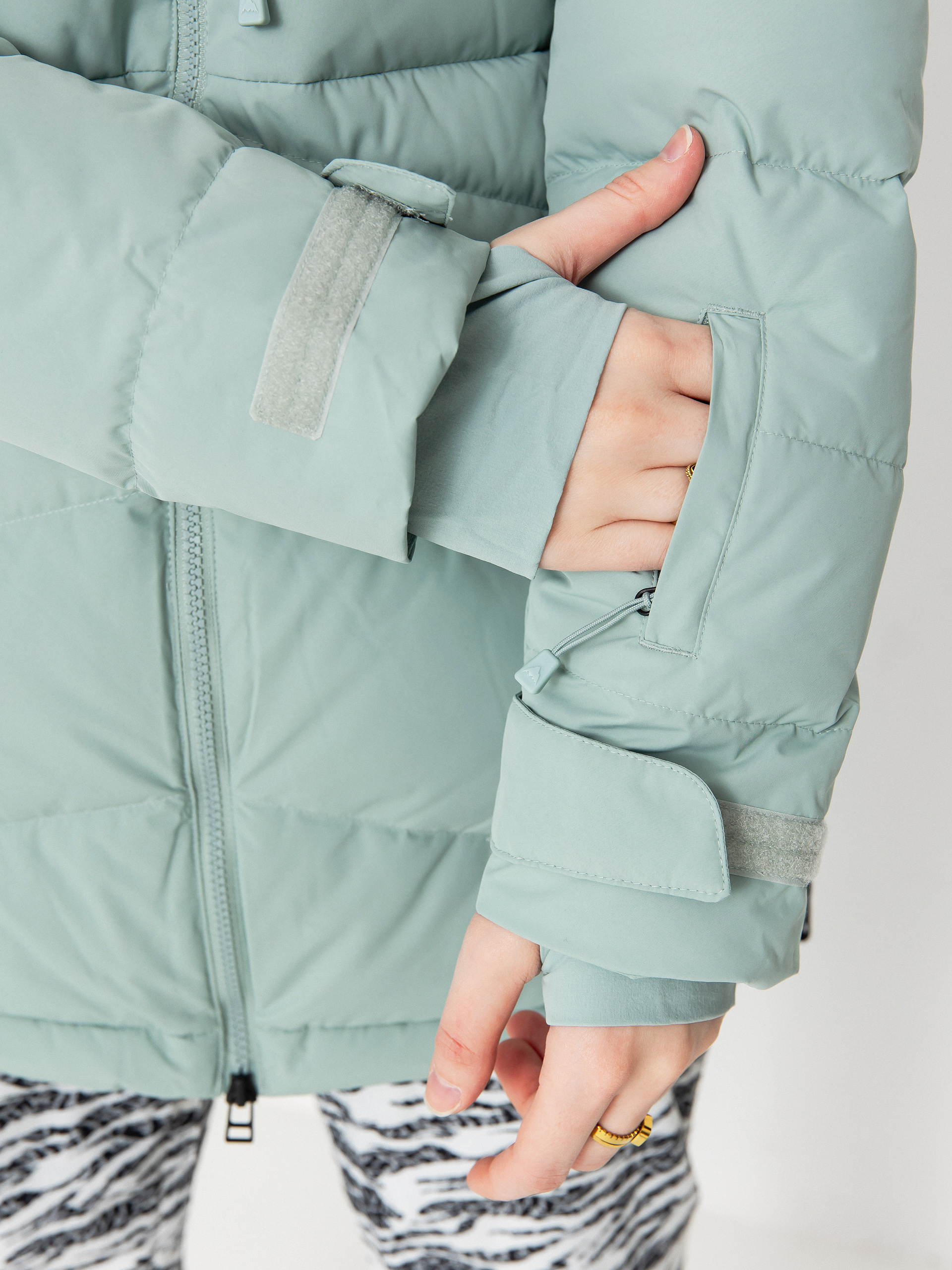 Pentru femei Geacă de snowboard Burton Loyil Down (petrol green)