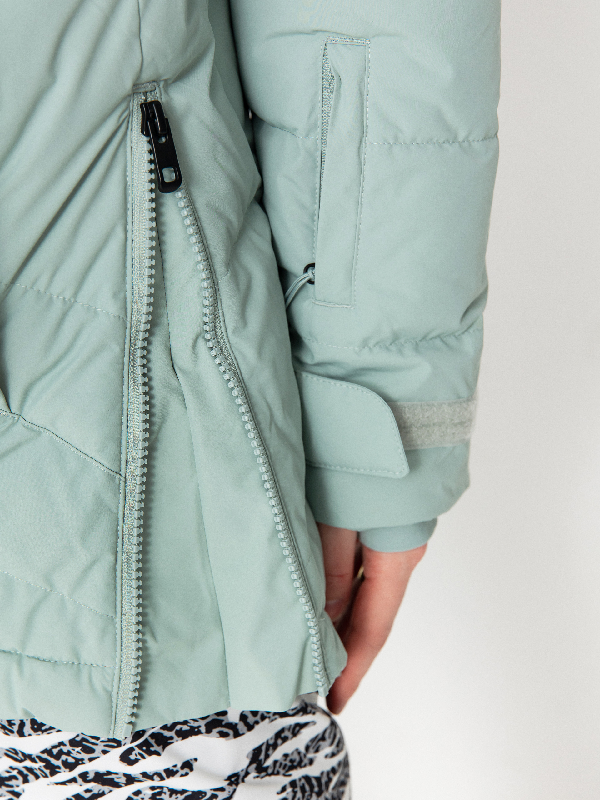 Pentru femei Geacă de snowboard Burton Loyil Down (petrol green)