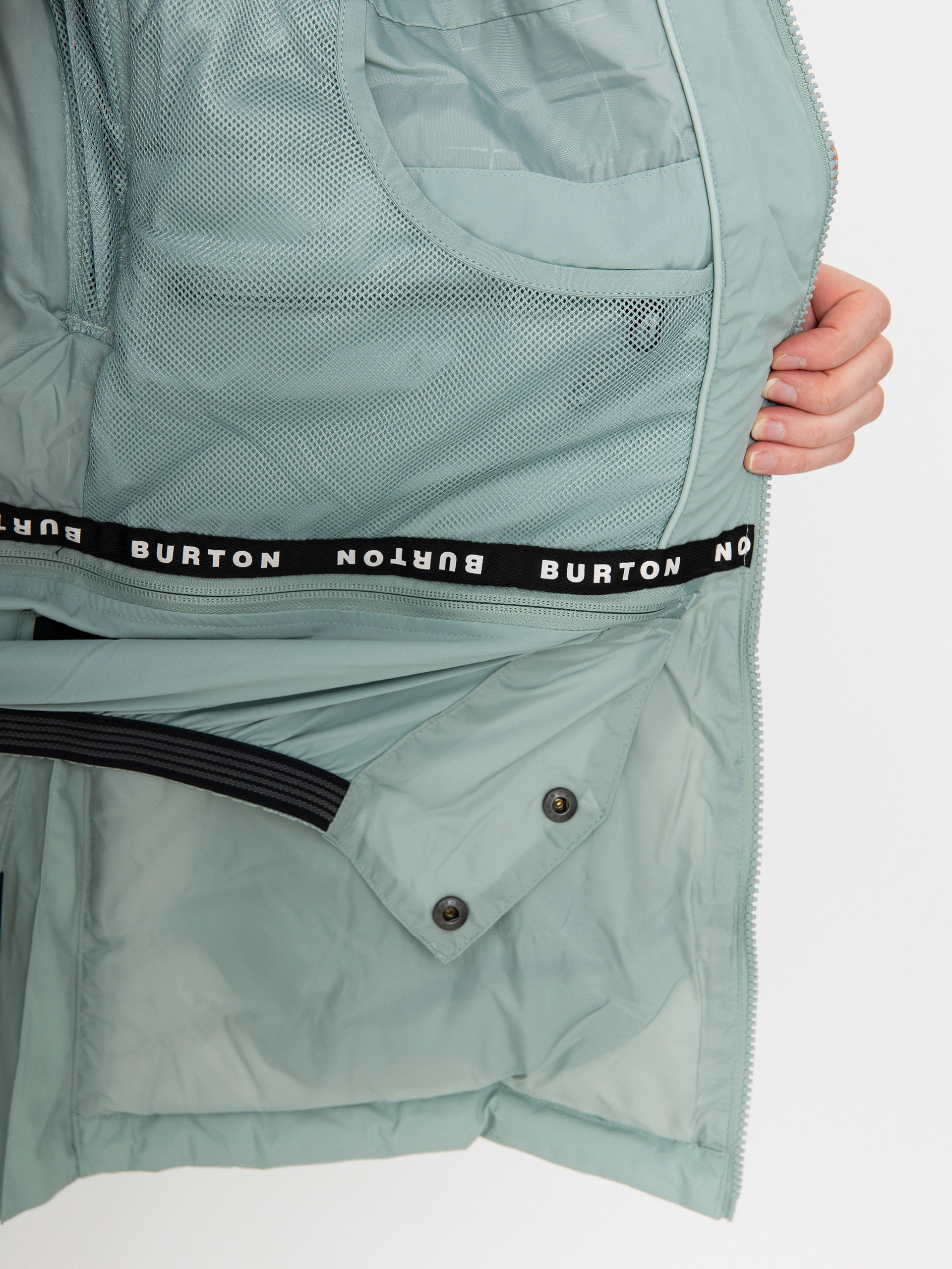 Pentru femei Geacă de snowboard Burton Loyil Down (petrol green)