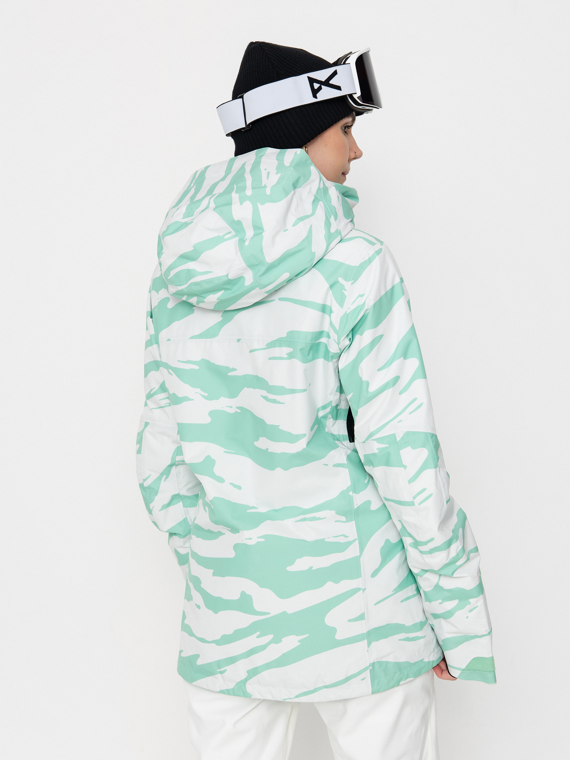 Pentru femei Geacă de snowboard Burton Ak Gore Tex Embark (oversized zebra)