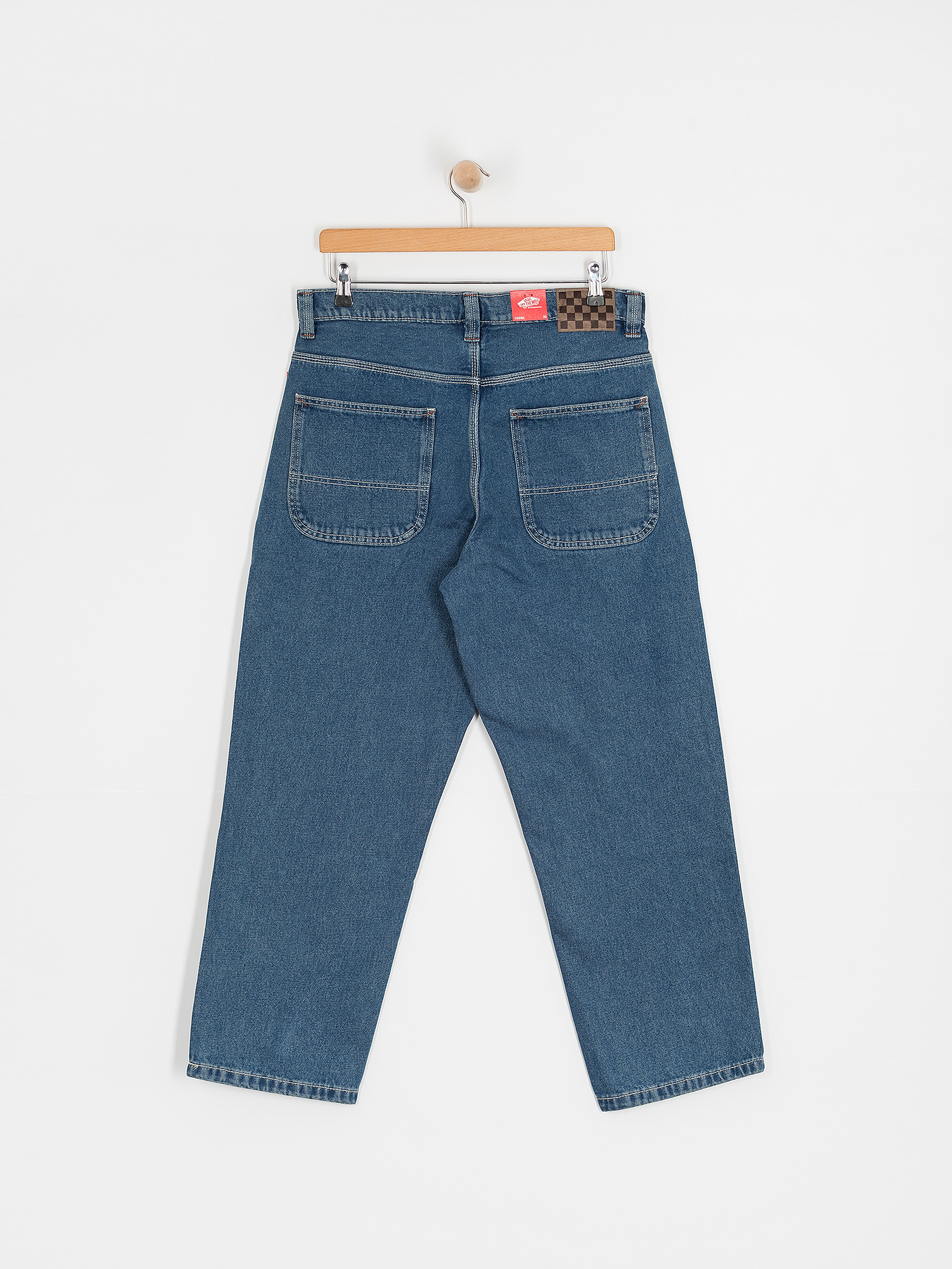 Pantaloni Vans Skate Check 5 Loose Denim (vintage indigo)