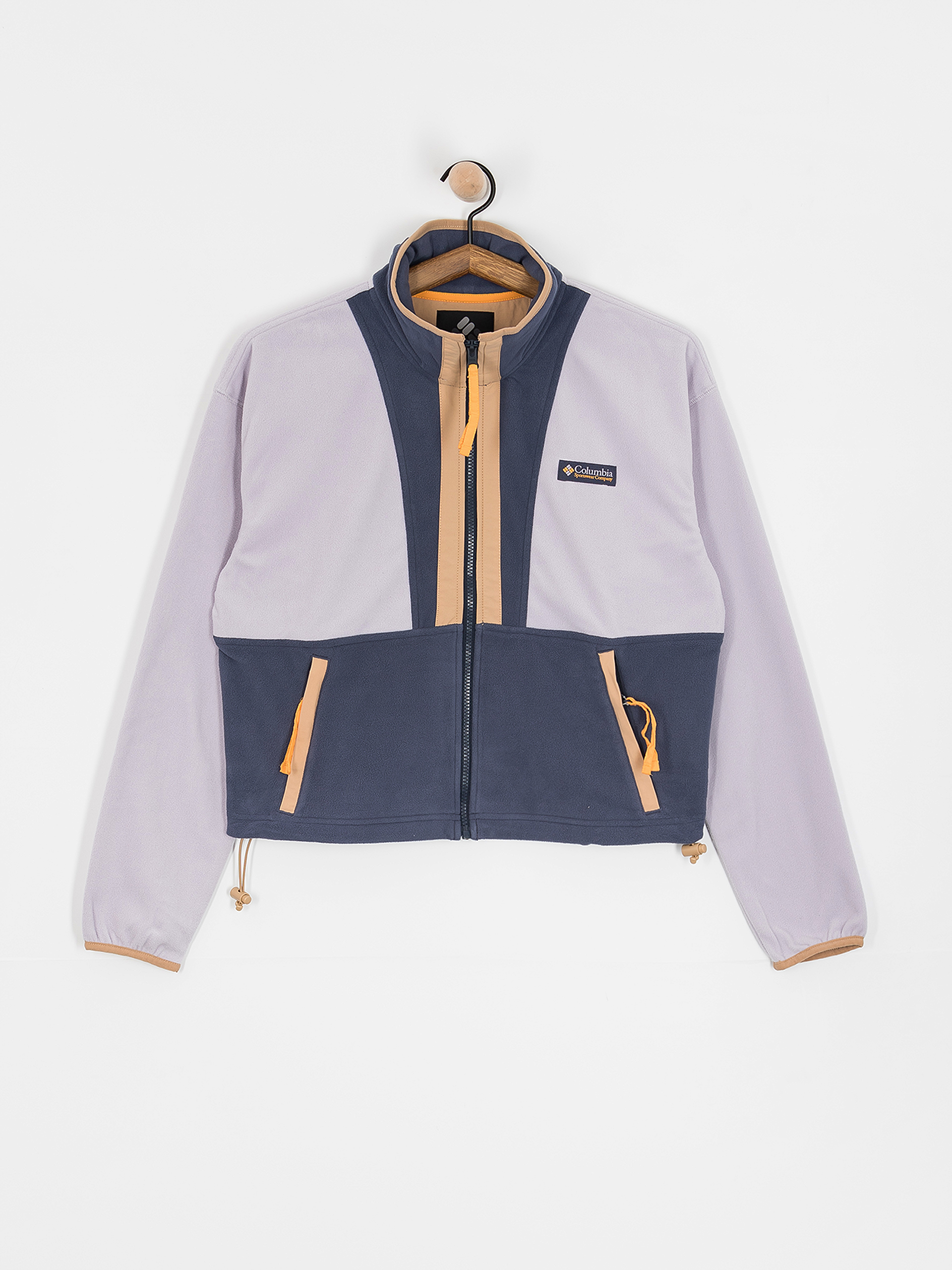 Pentru femei Hanorac din fleece Columbia Backbowl II Full Zip (lavender pearl)