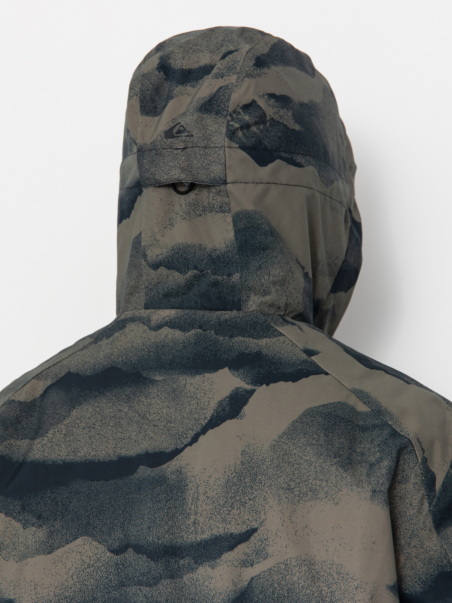 Pentru bărbați Geacă de snowboard Quiksilver Mission Printed Block (mountain spray cante)