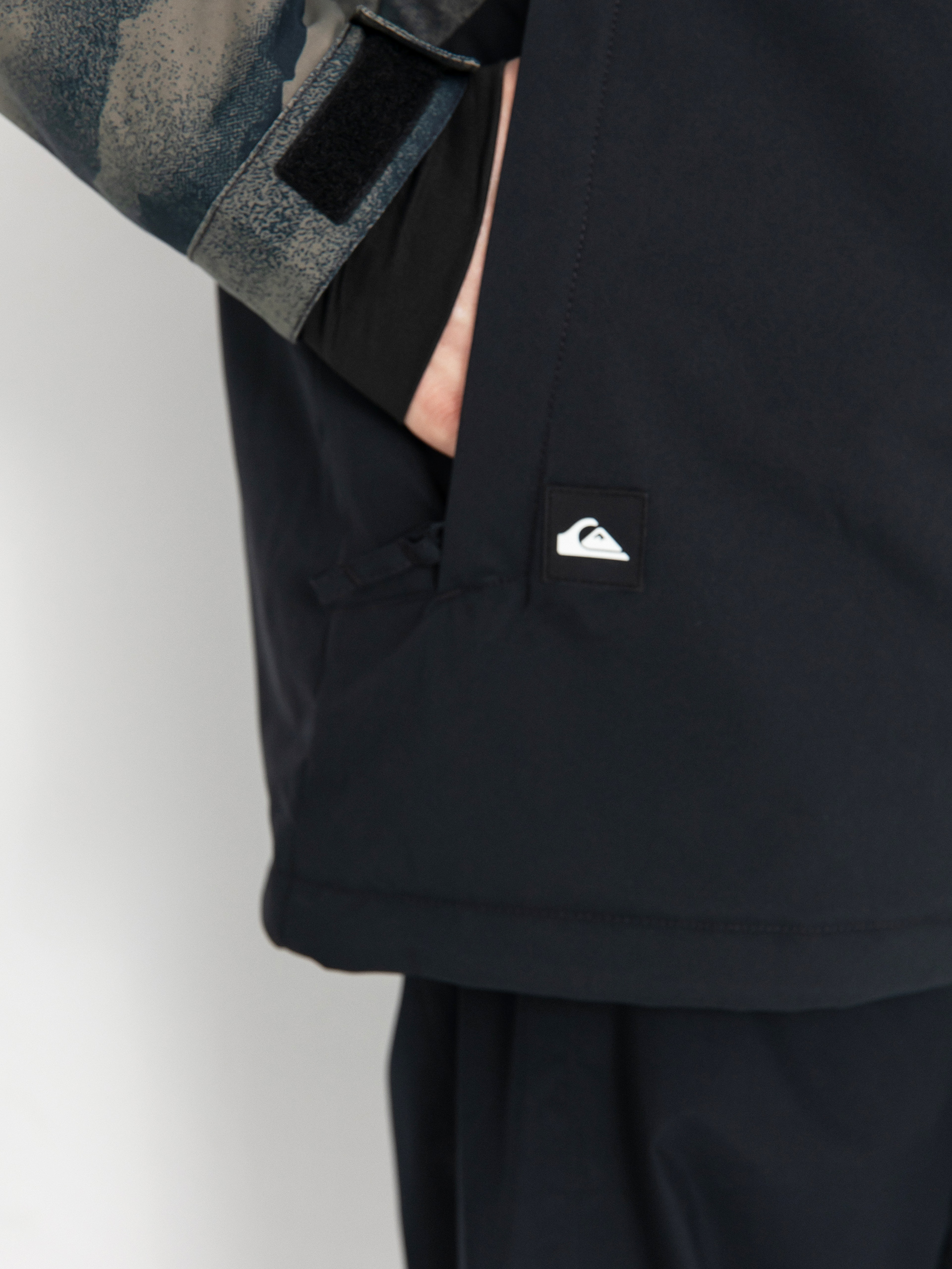 Pentru bărbați Geacă de snowboard Quiksilver Mission Printed Block (mountain spray cante)